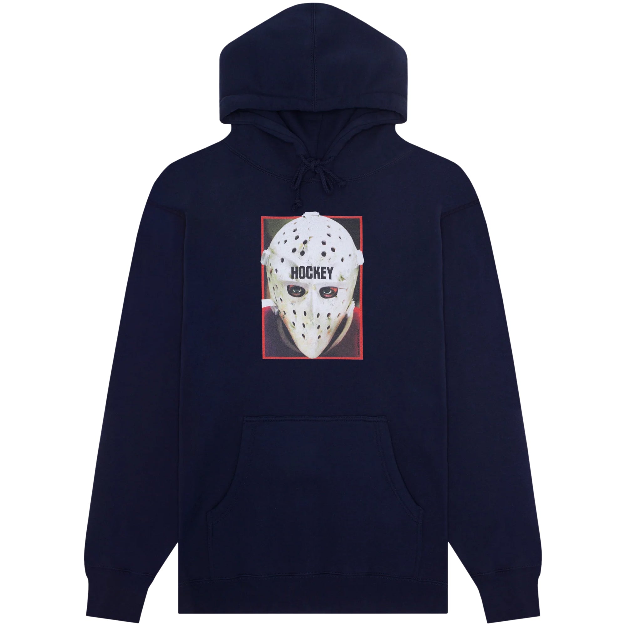 Hockey War on Ice Hood Navy