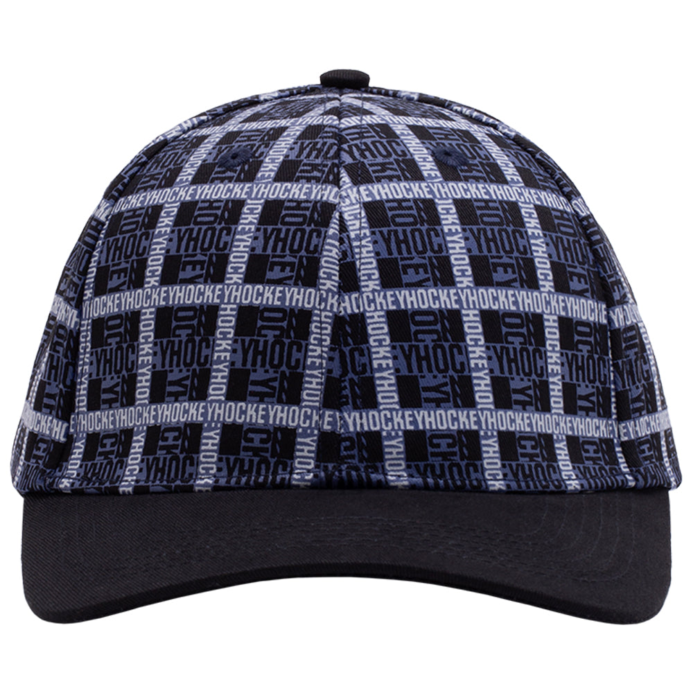 Hockey Plaid Hat Black
