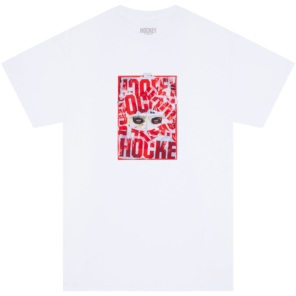 Hockey War All Over Tee White