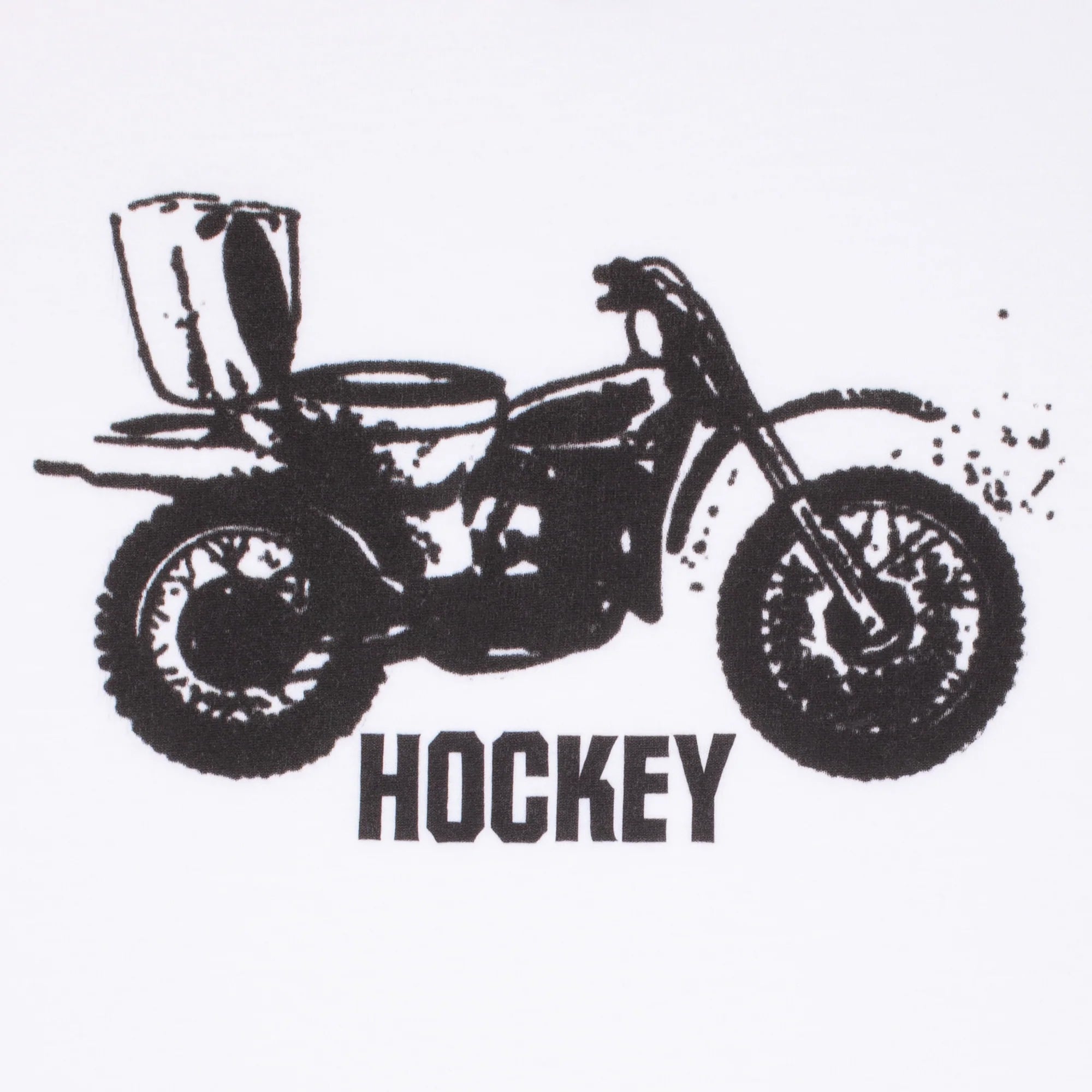 Hockey Brap Tee White