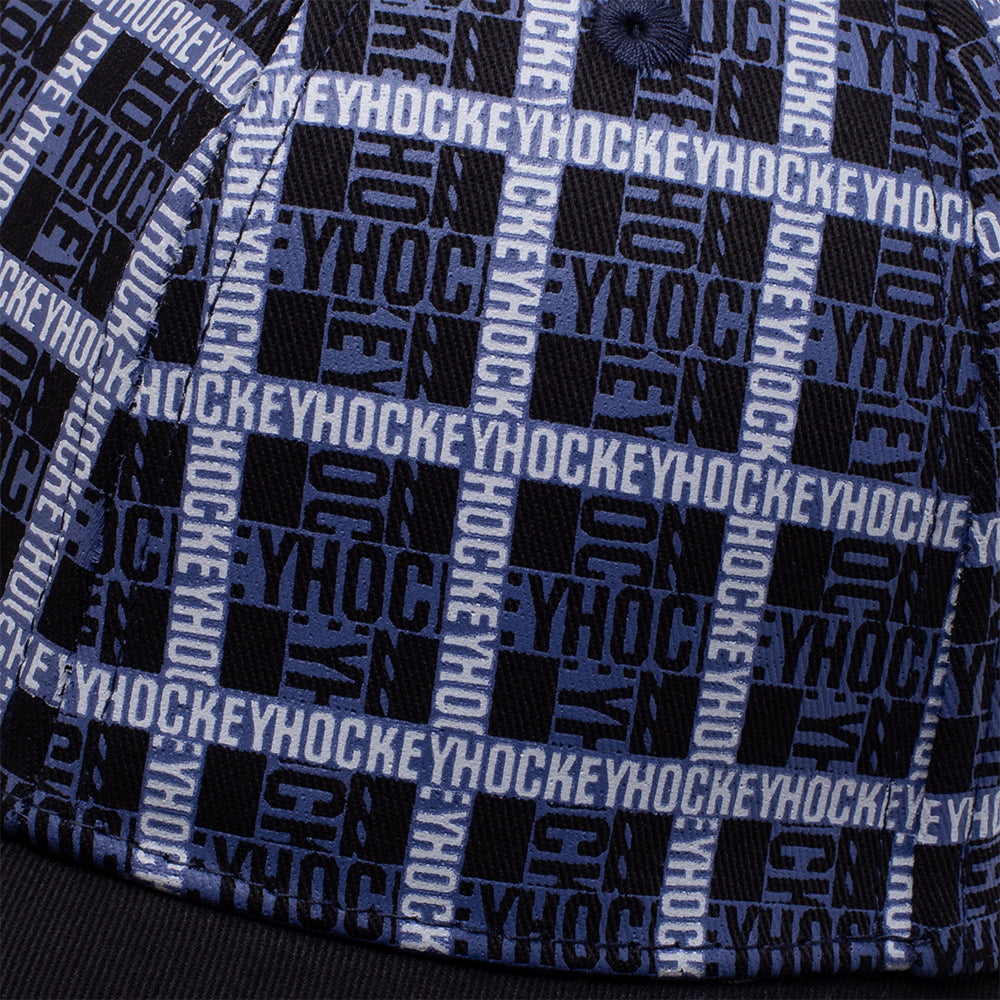 Hockey Plaid Hat Black