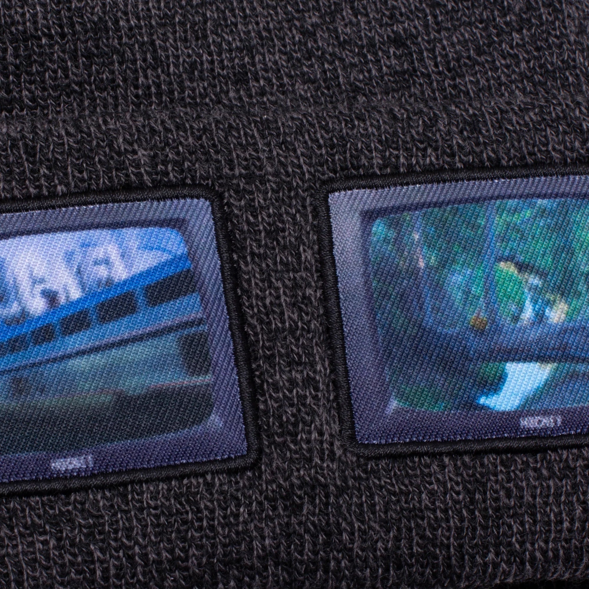 Hockey Screens Beanie Static Grey