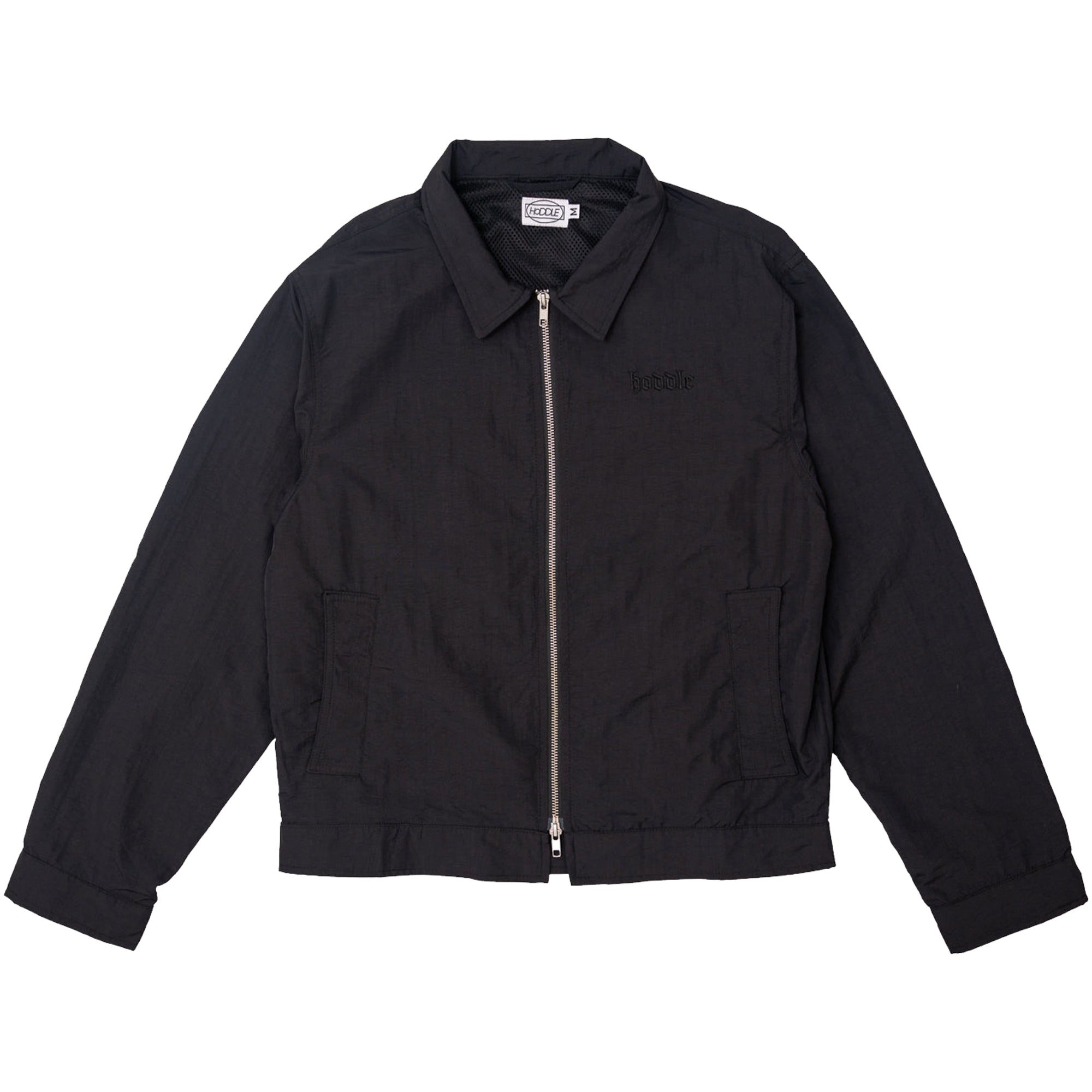 Hoddle HDL Nylon Zip Jacket Black