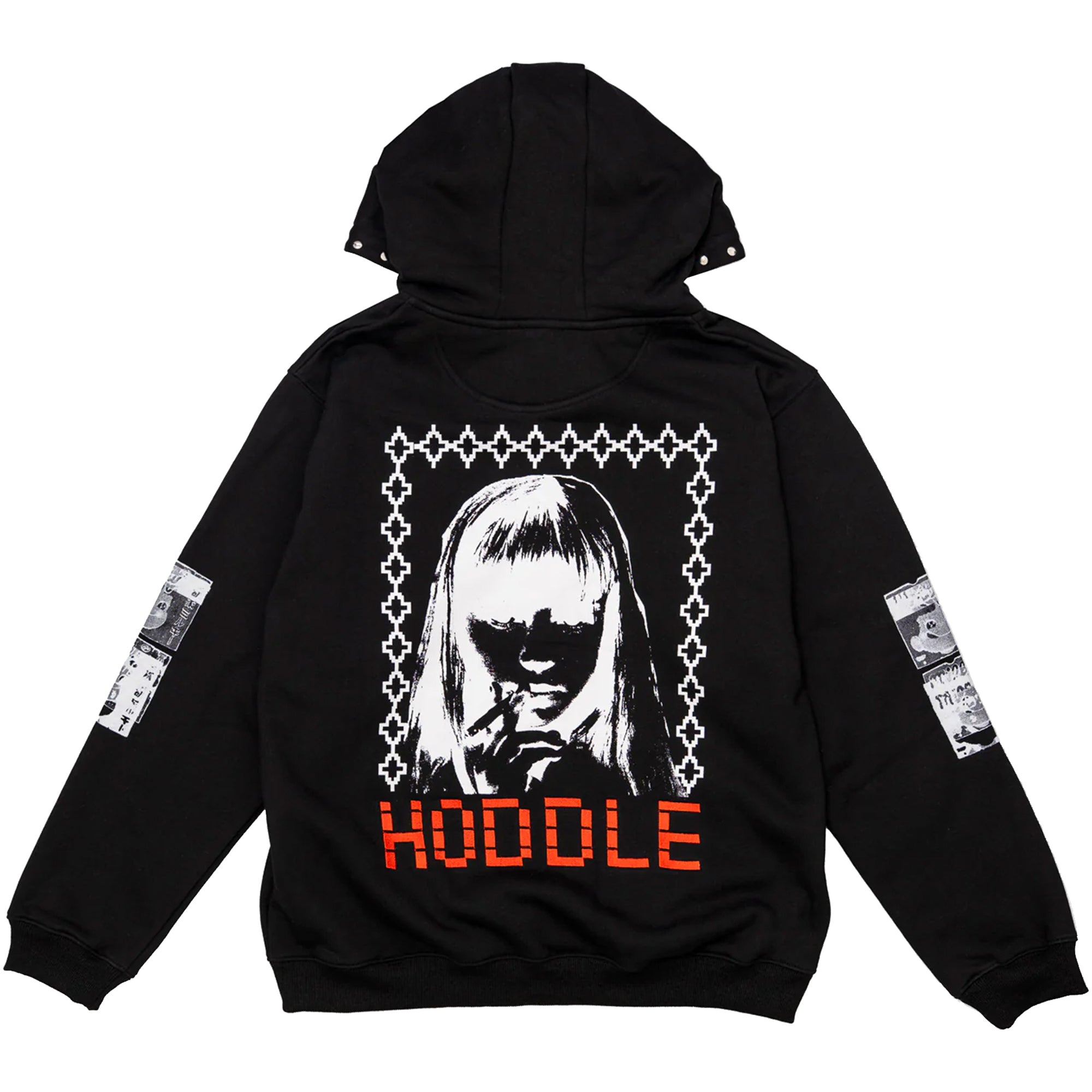 Hoddle Smoker Stud Hood Black