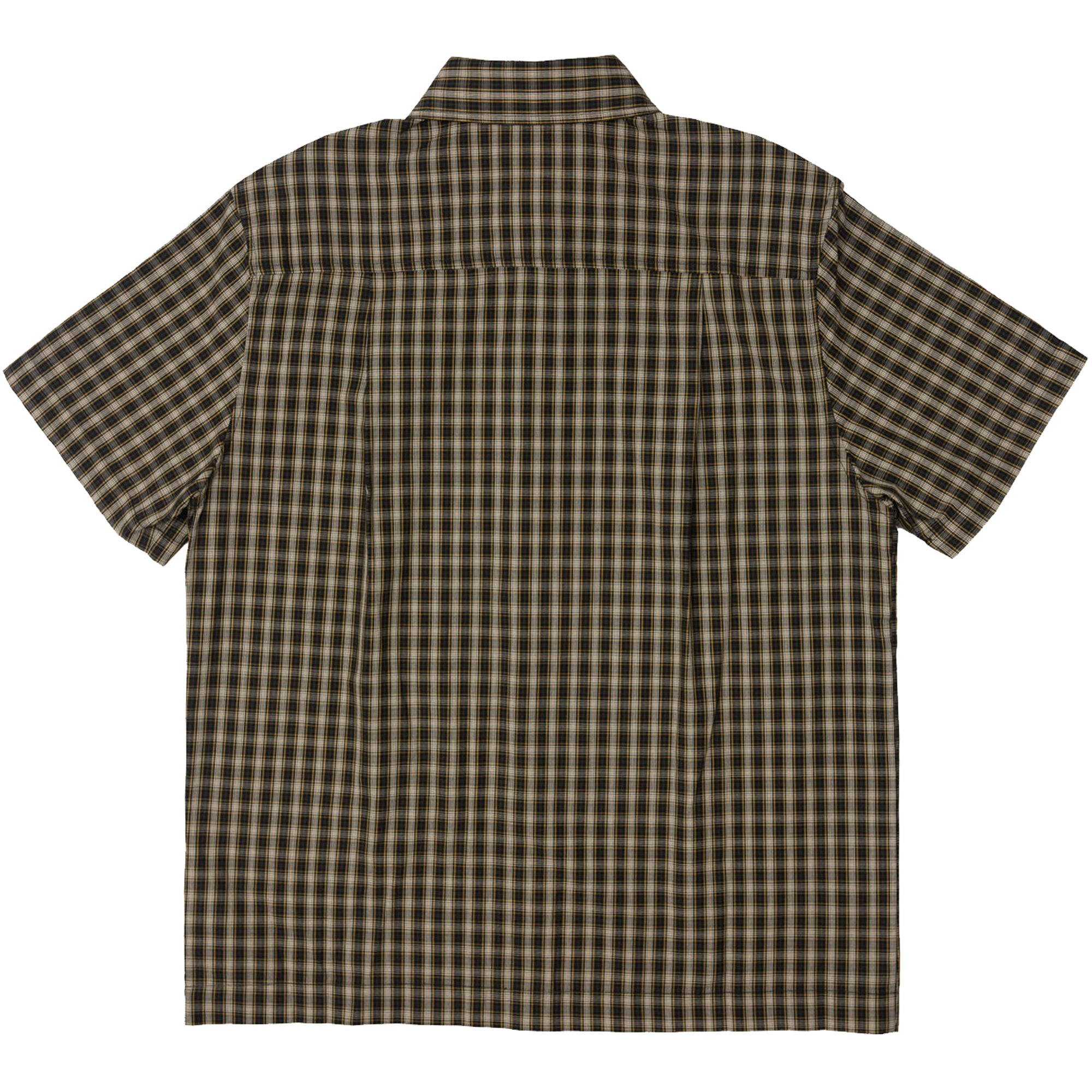 Hoddle Border Short Sleeve Shirt Grey