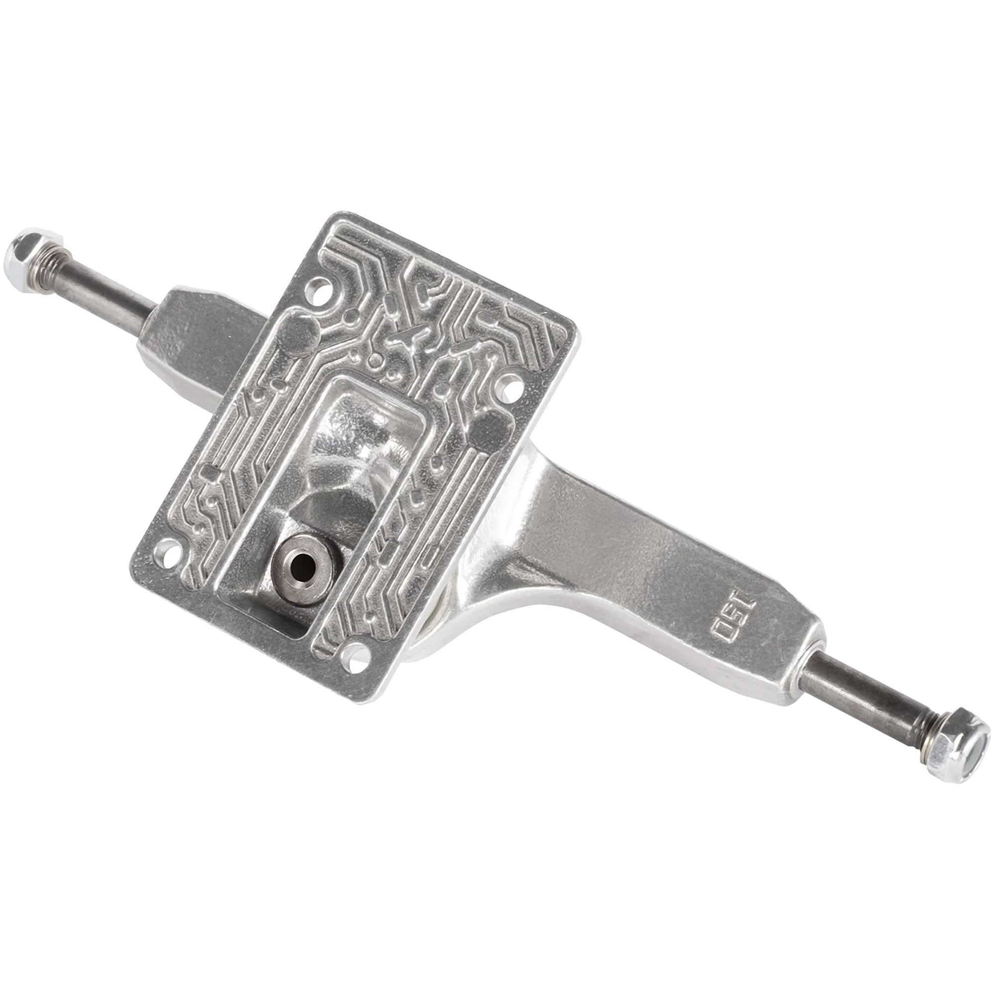 Lurpiv 3 155 Hollow Polished Skateboard Trucks 8.8"