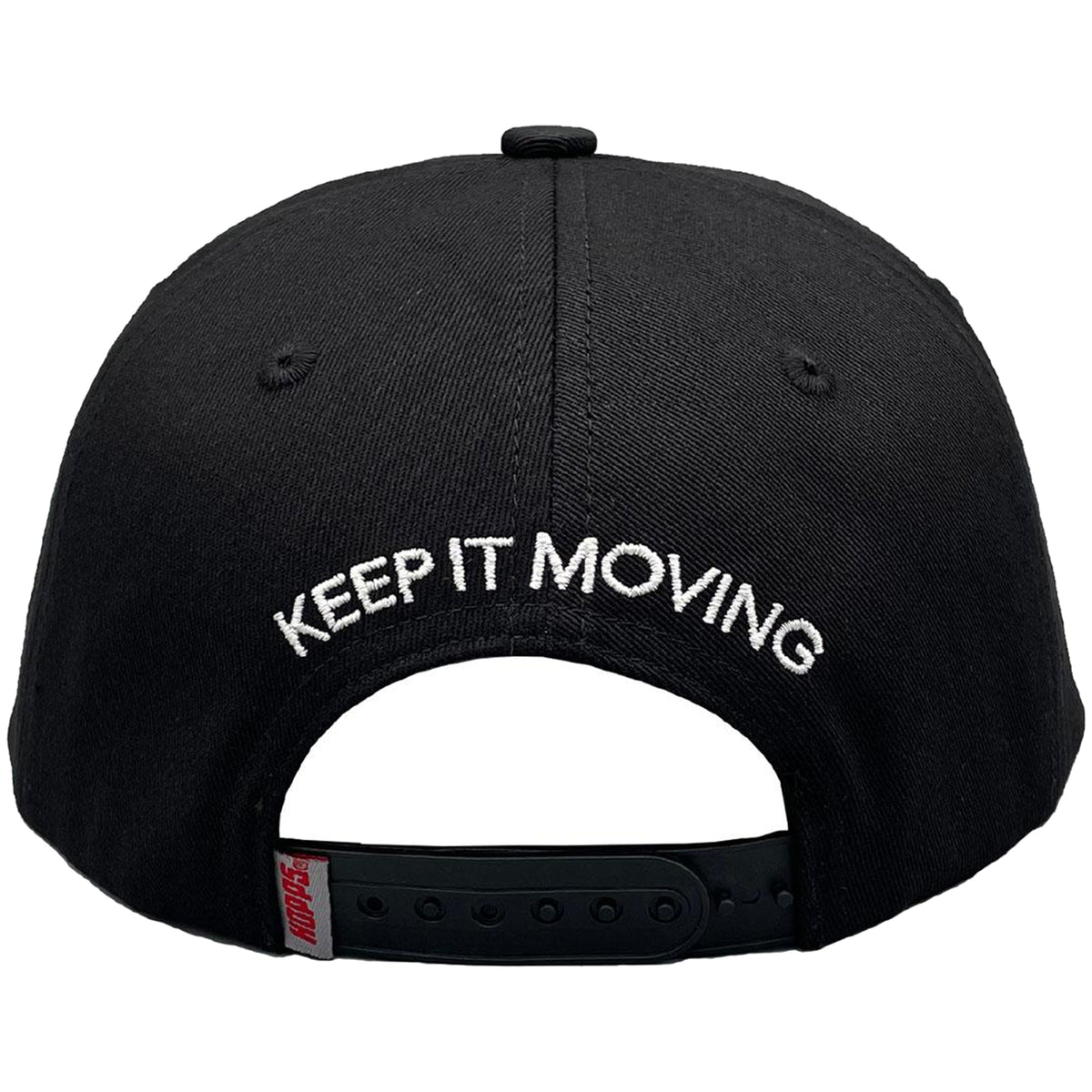 Hopps x Quartersnacks Patch Snapback Cap Black