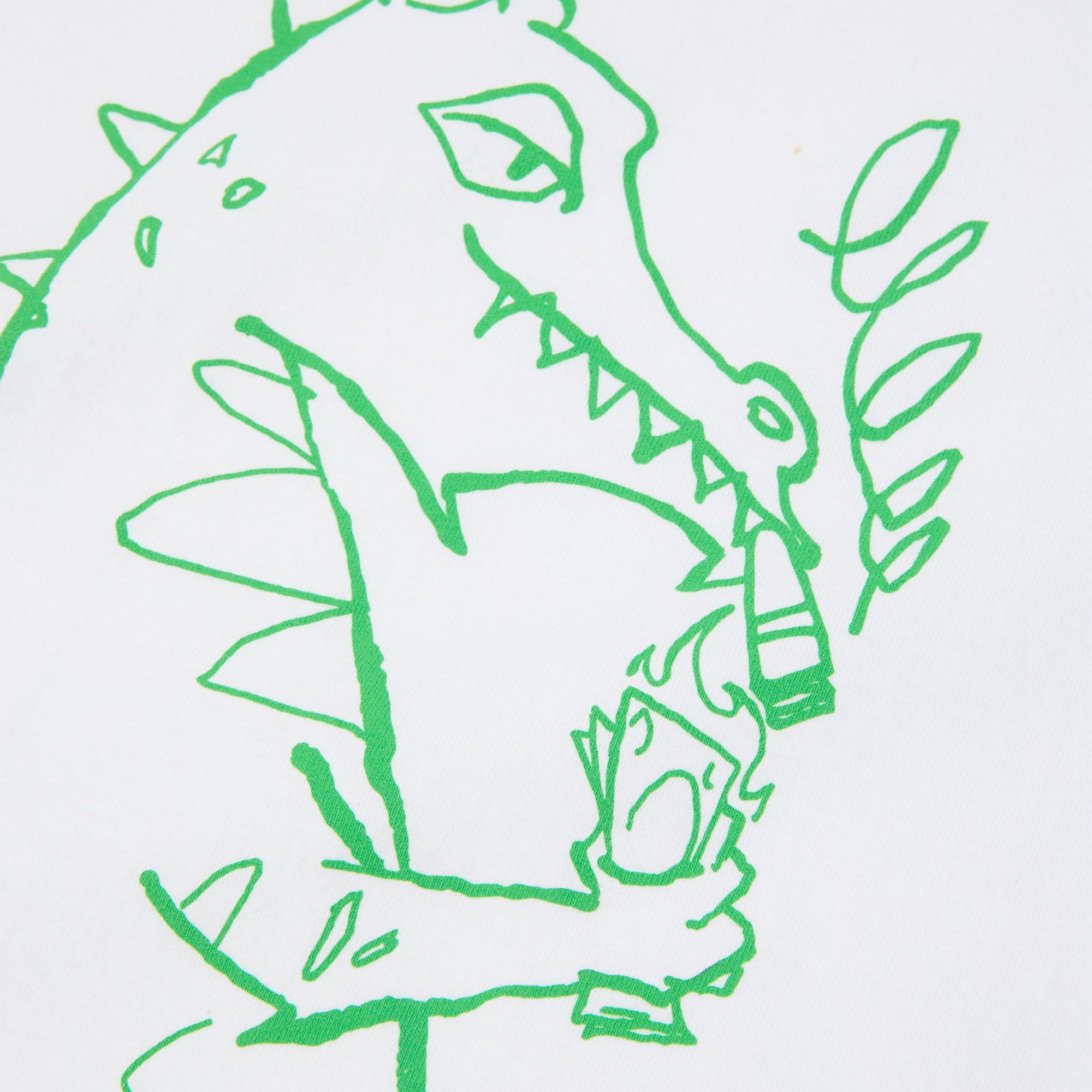 HUF Cash Dragon Tee White