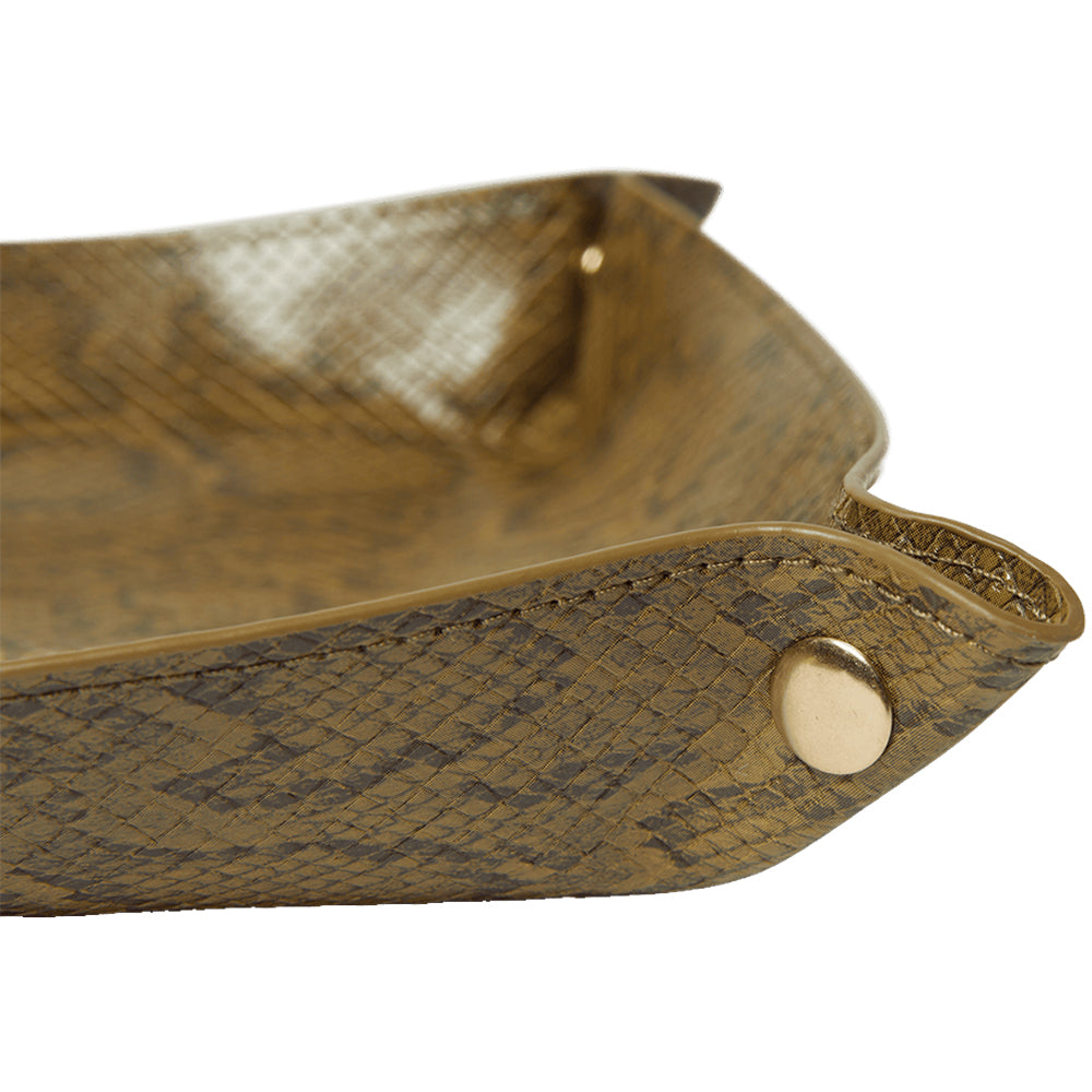 HUF Fuck It Snakeskin Catchall Green