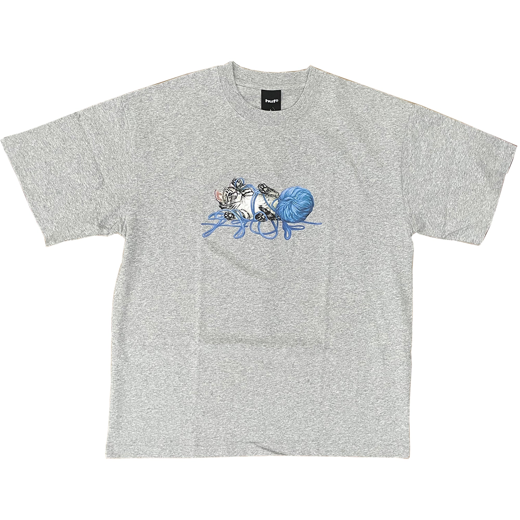 HUF Paws Tee Heather Grey