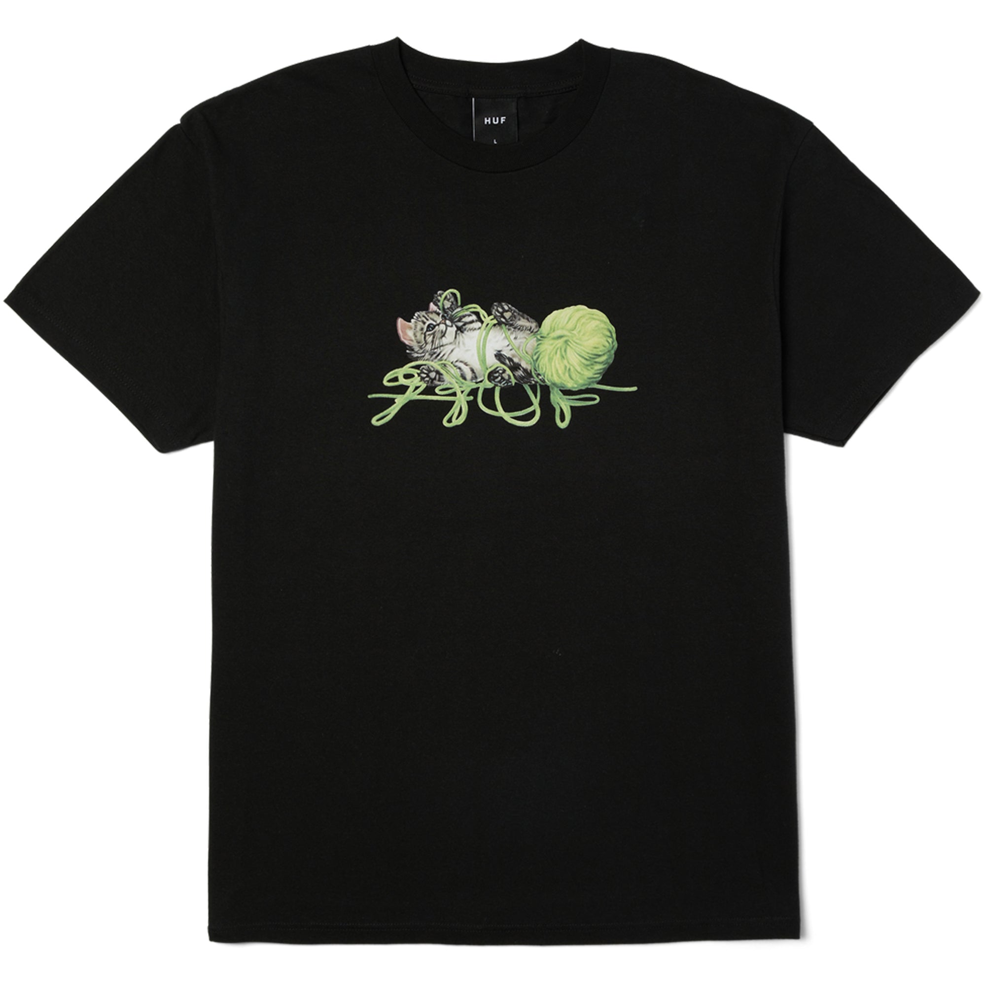 HUF Paws Tee Black