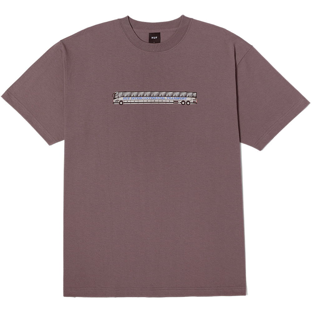 HUF Transport T Shirt Light Plum