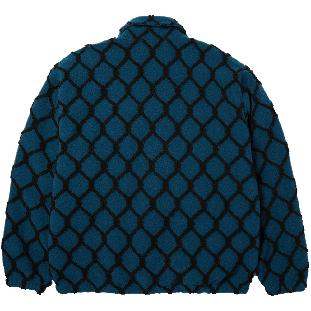 HUF Breakthrough High Pile Jacket Marine Blue