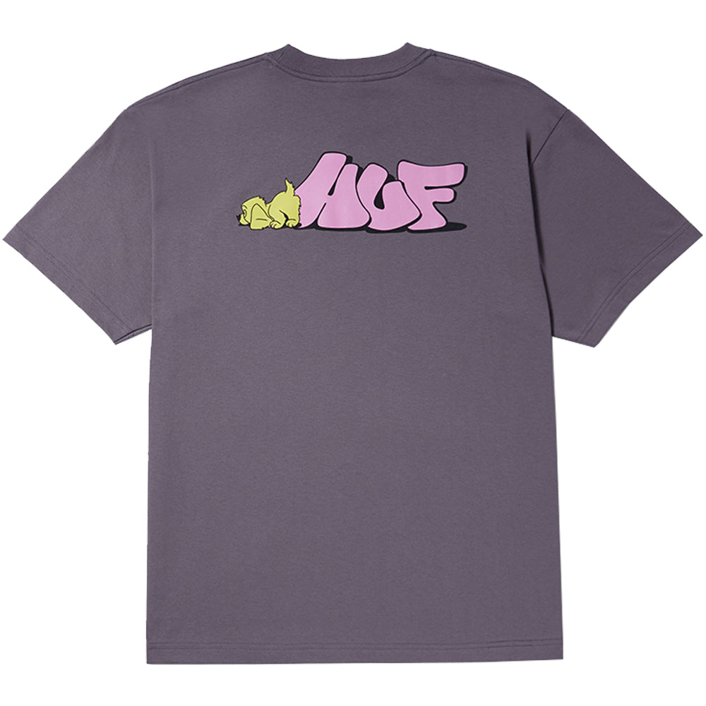 HUF Dog Sense S/S Tee Light Plum