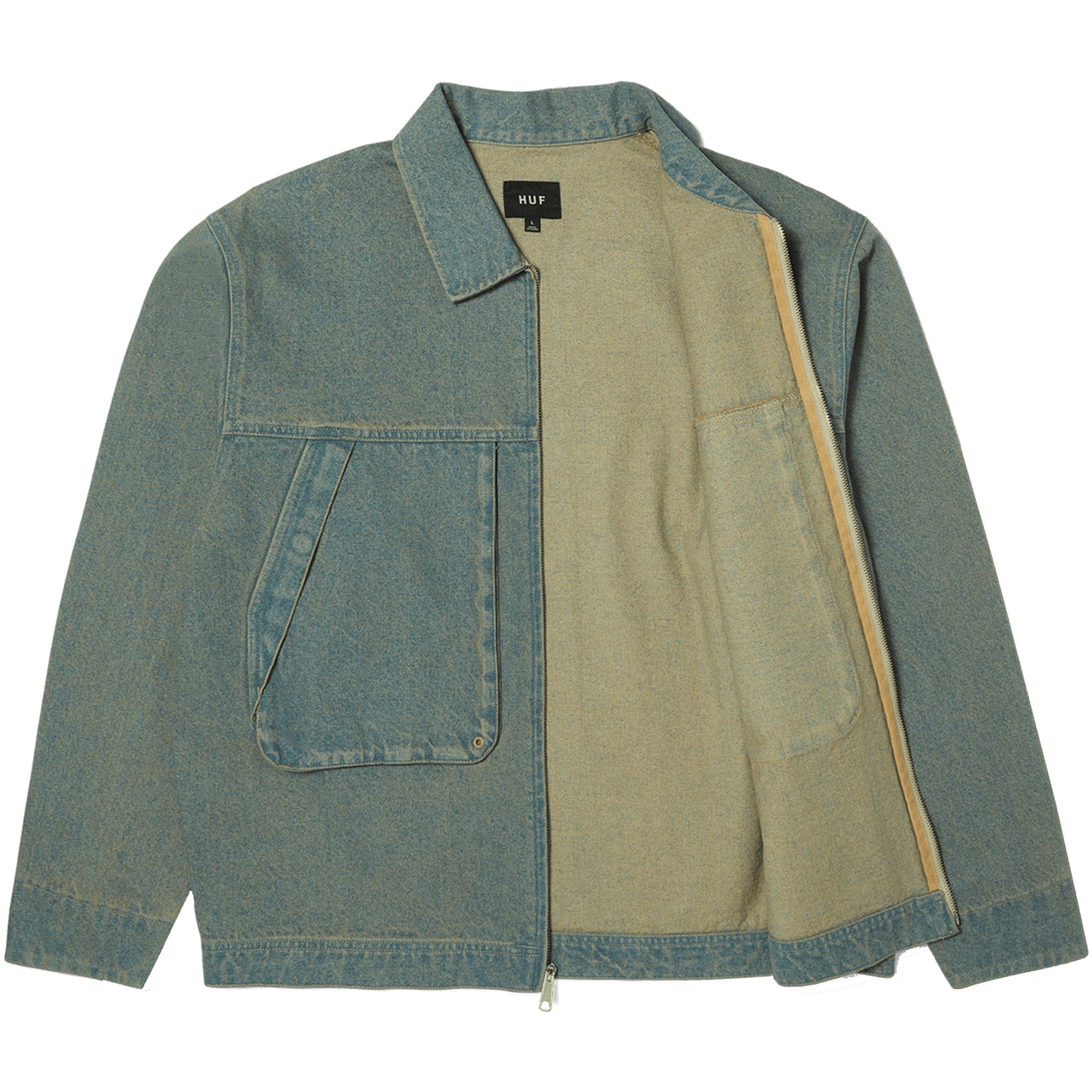 HUF Dresden Denim Work Jacket Indigo Earth