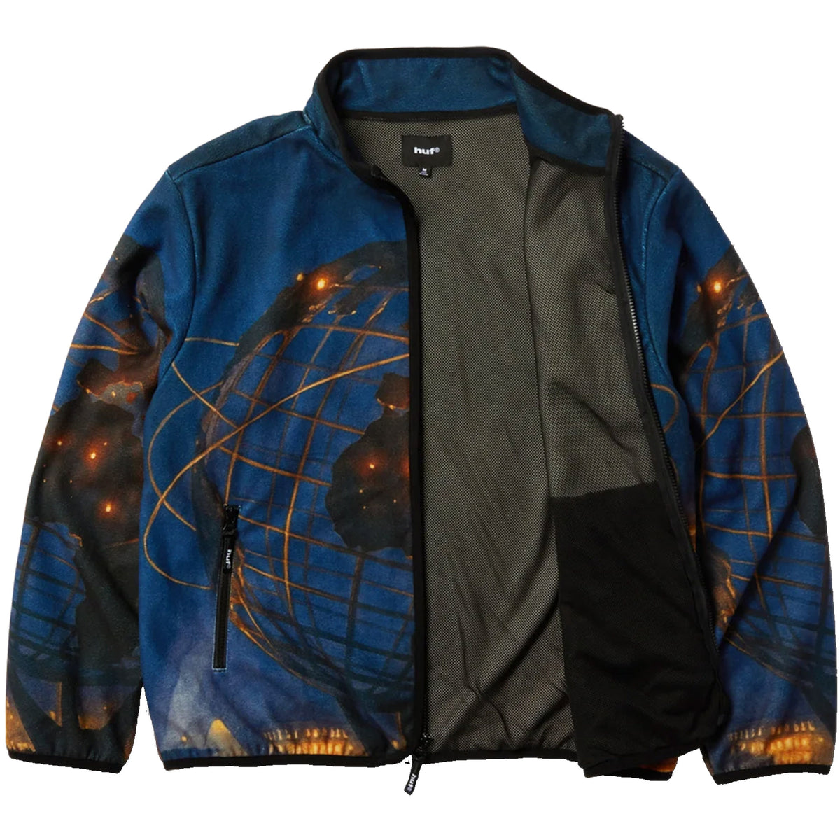 HUF Flushing Polar Fleece Jacket