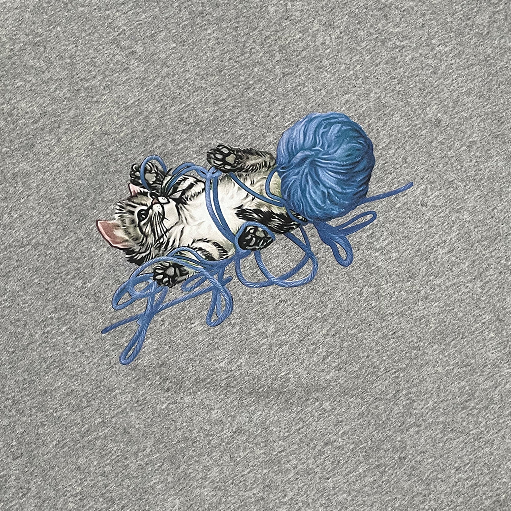 HUF Paws Tee Heather Grey