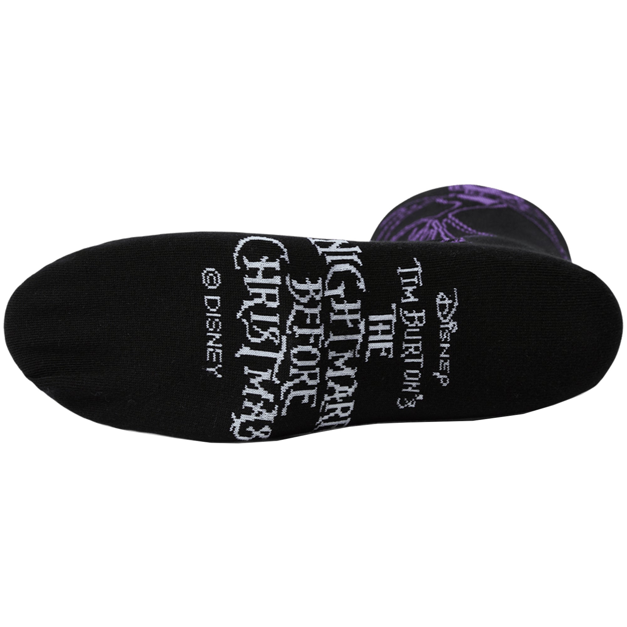 HUF Jack Skellington Crew Sock Black