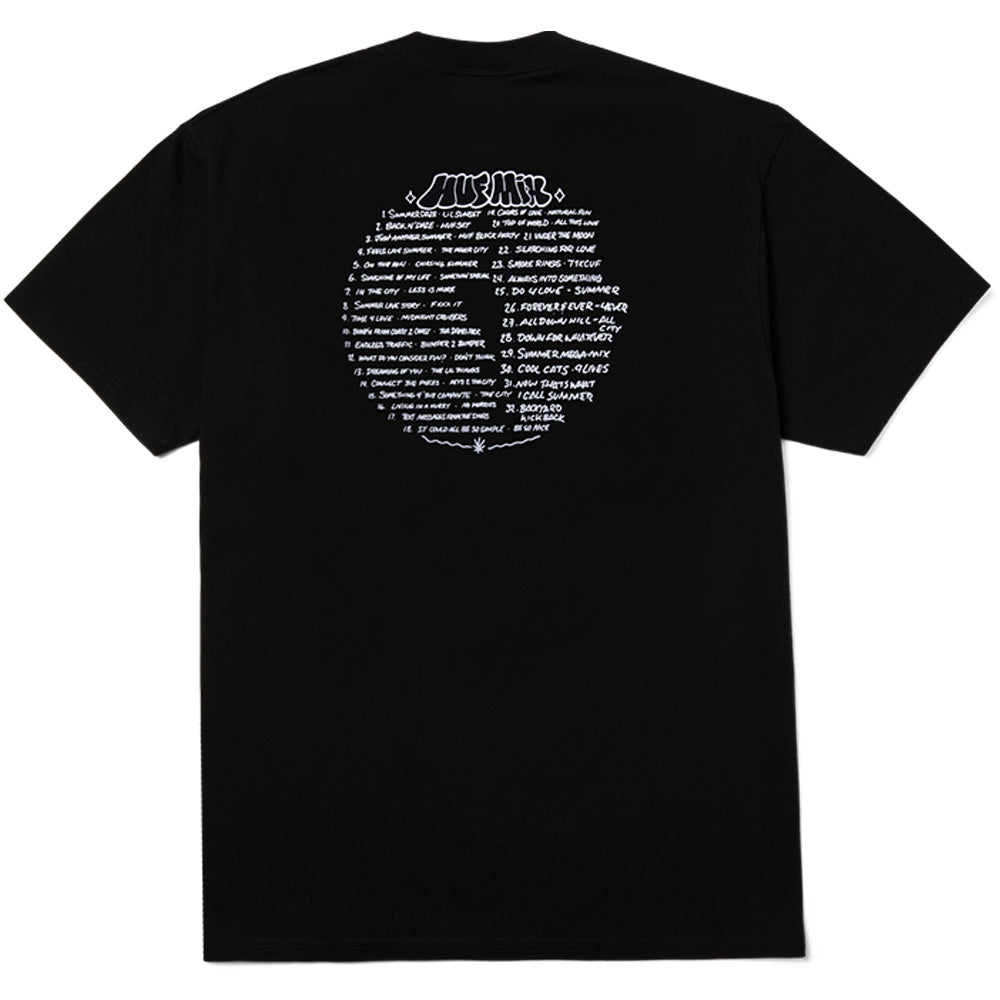 HUF Playlist Tee Black