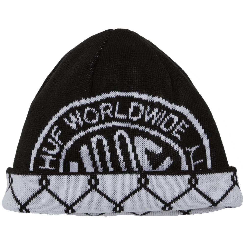 HUF Token Reversible Skull Beanie Black