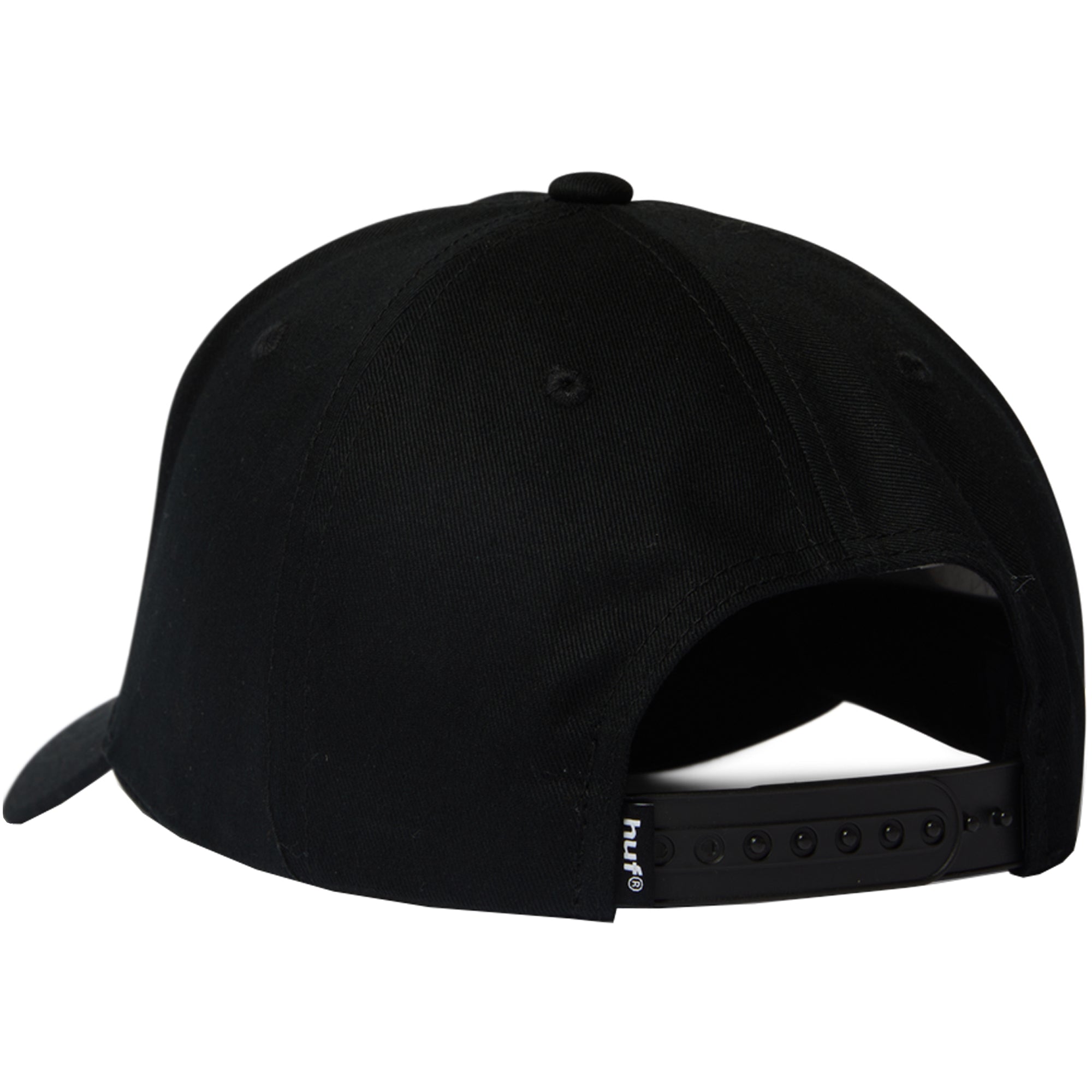 HUF 89 Oval 5 Panel Hat Black