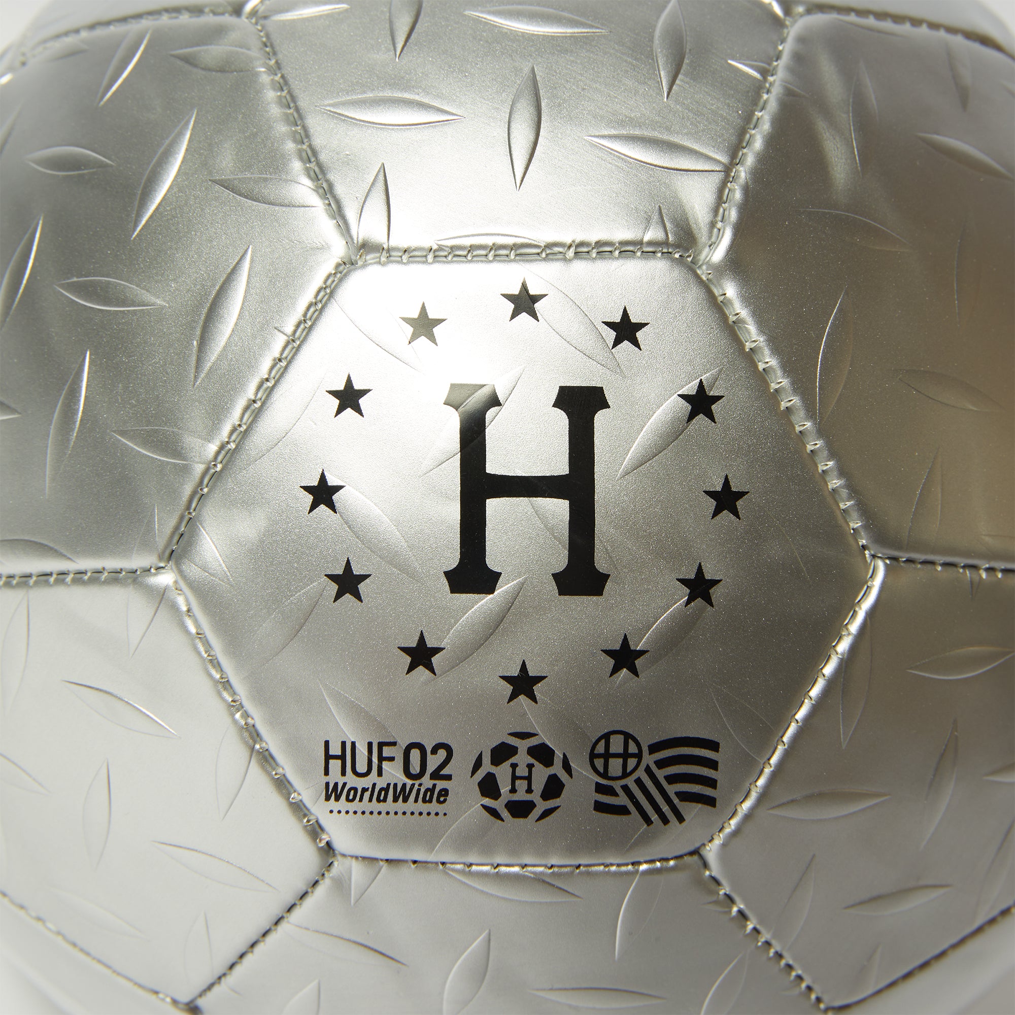 HUF Diamond Plate Football Silver