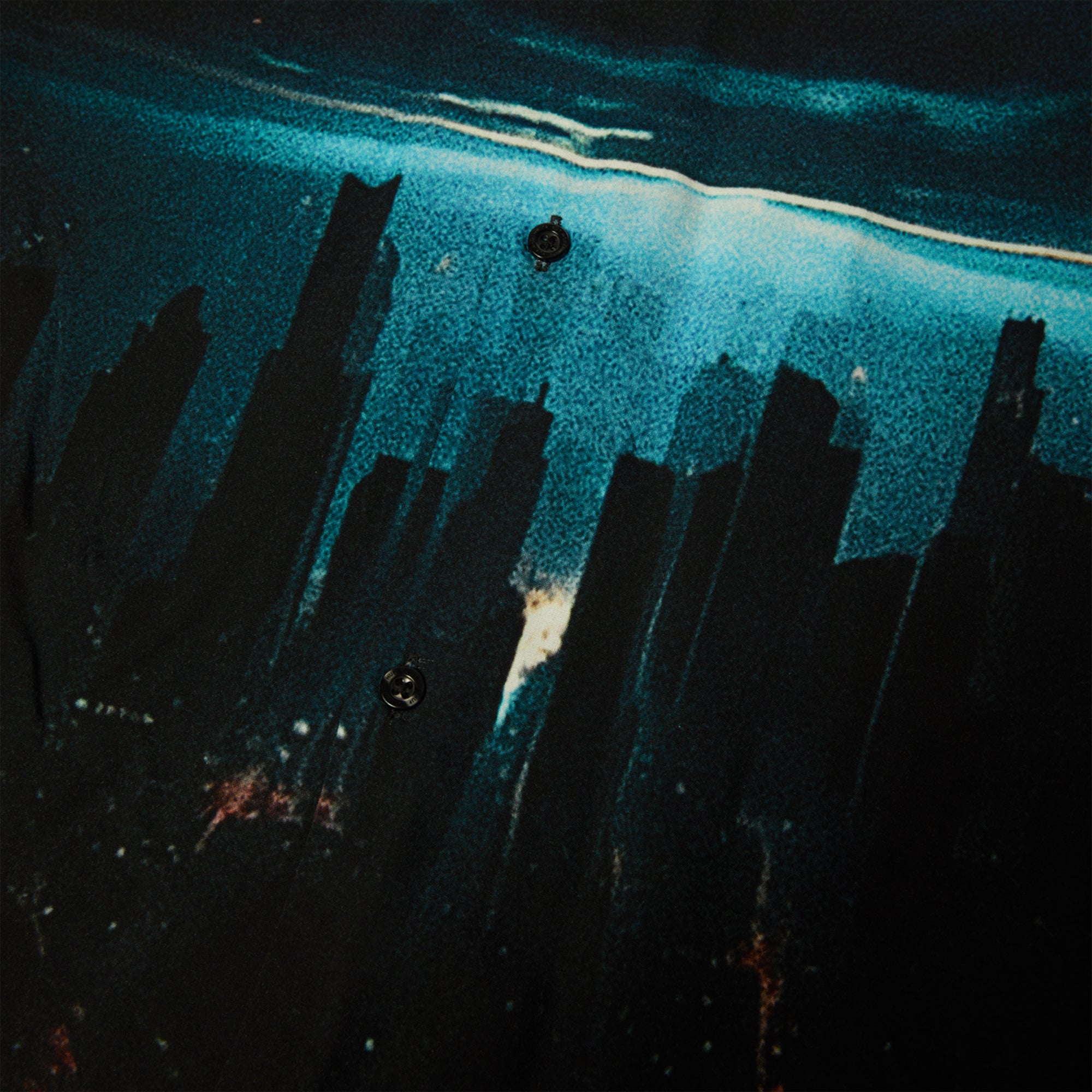 HUF Ground Control Resort Shirt Black