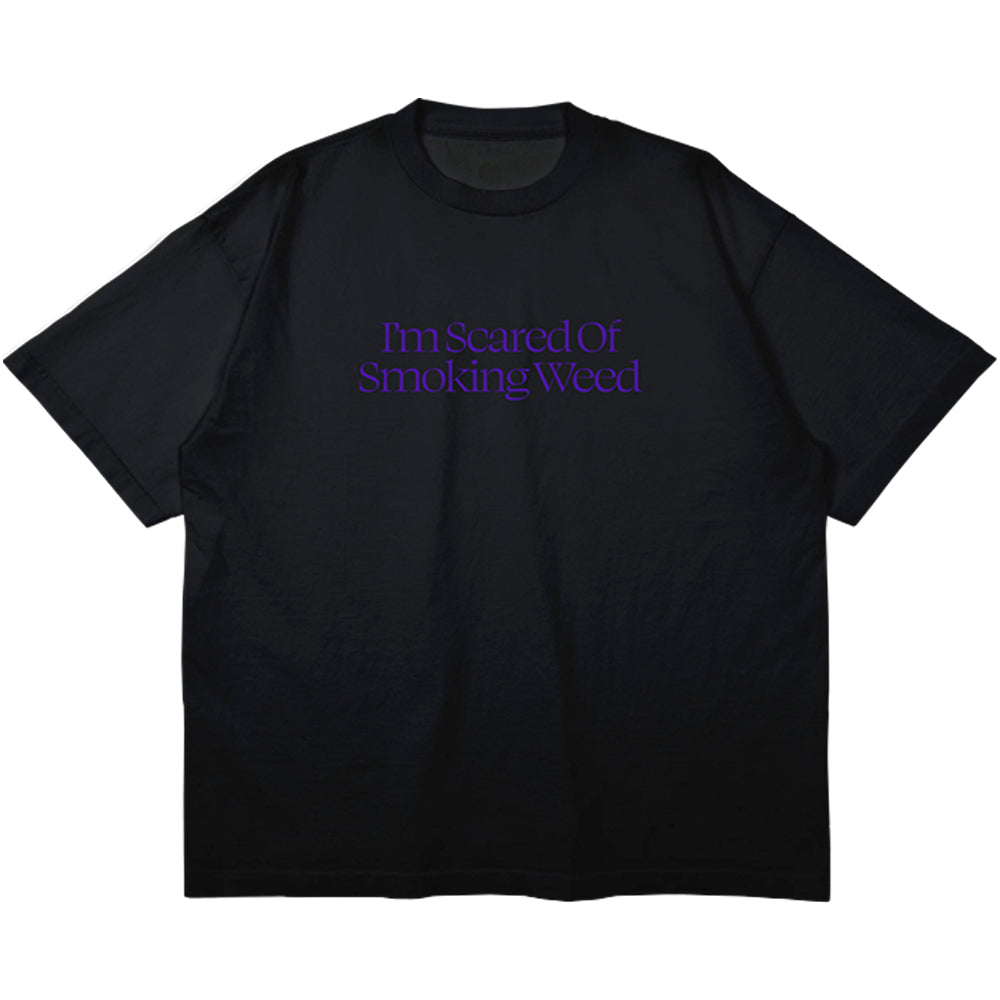 Jacuzzi Unlimited Scared Weed T Shirt Black/Purple