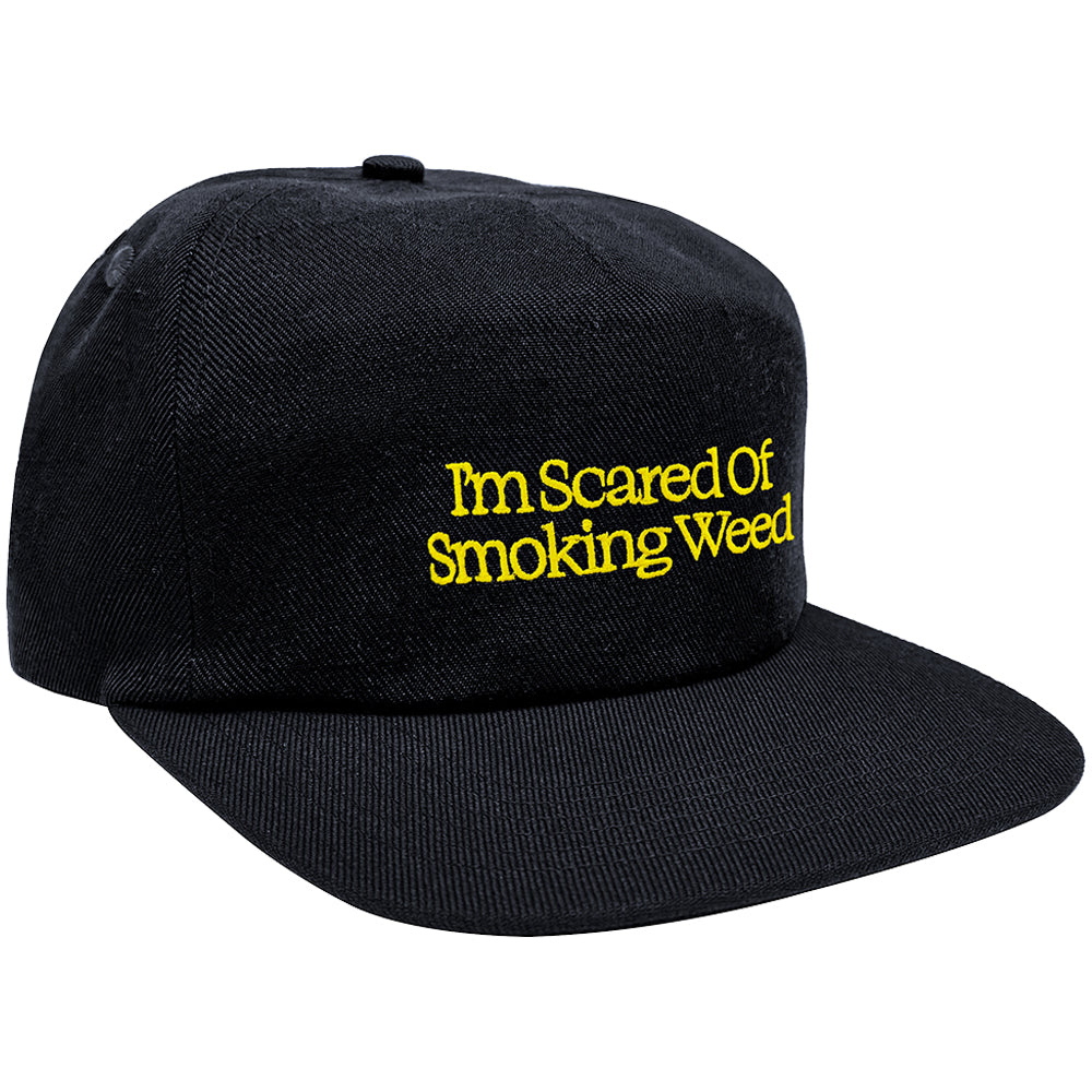 Jacuzzi Unlimited Scared of Smoking Weed Hat Black