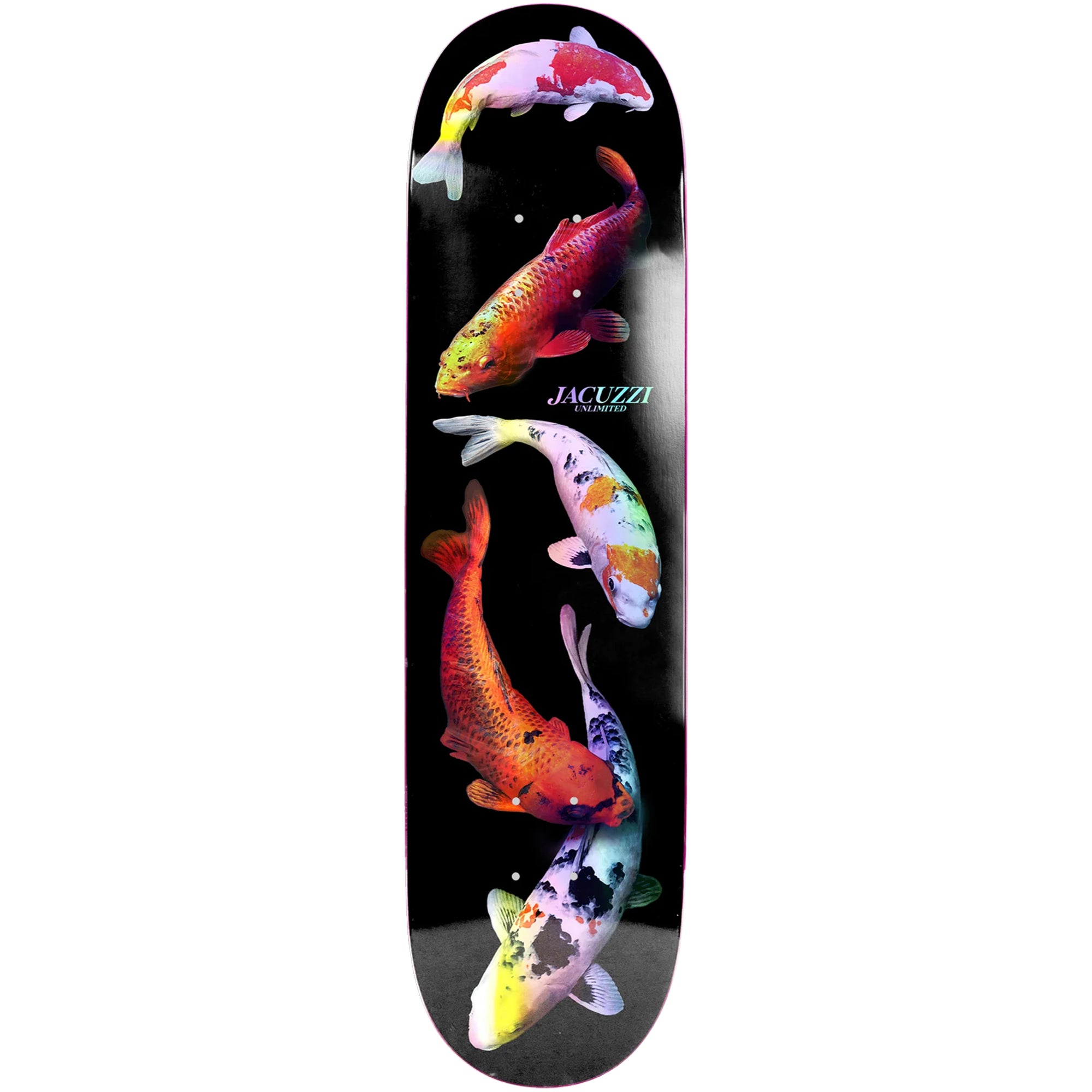 Jacuzzi Unlimited 500 Years Black/Holographic Skateboard Deck 8.5"