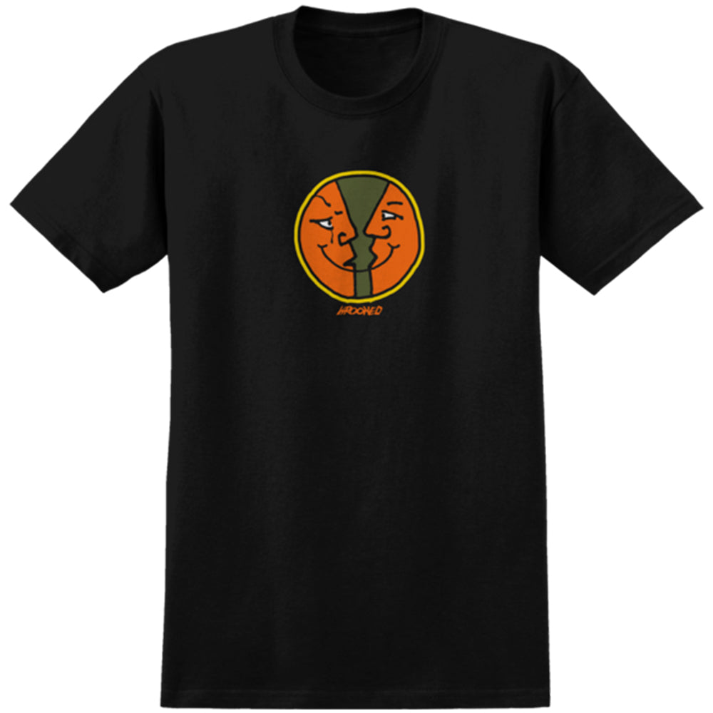 Krooked Moonsmile Round T Shirt Black