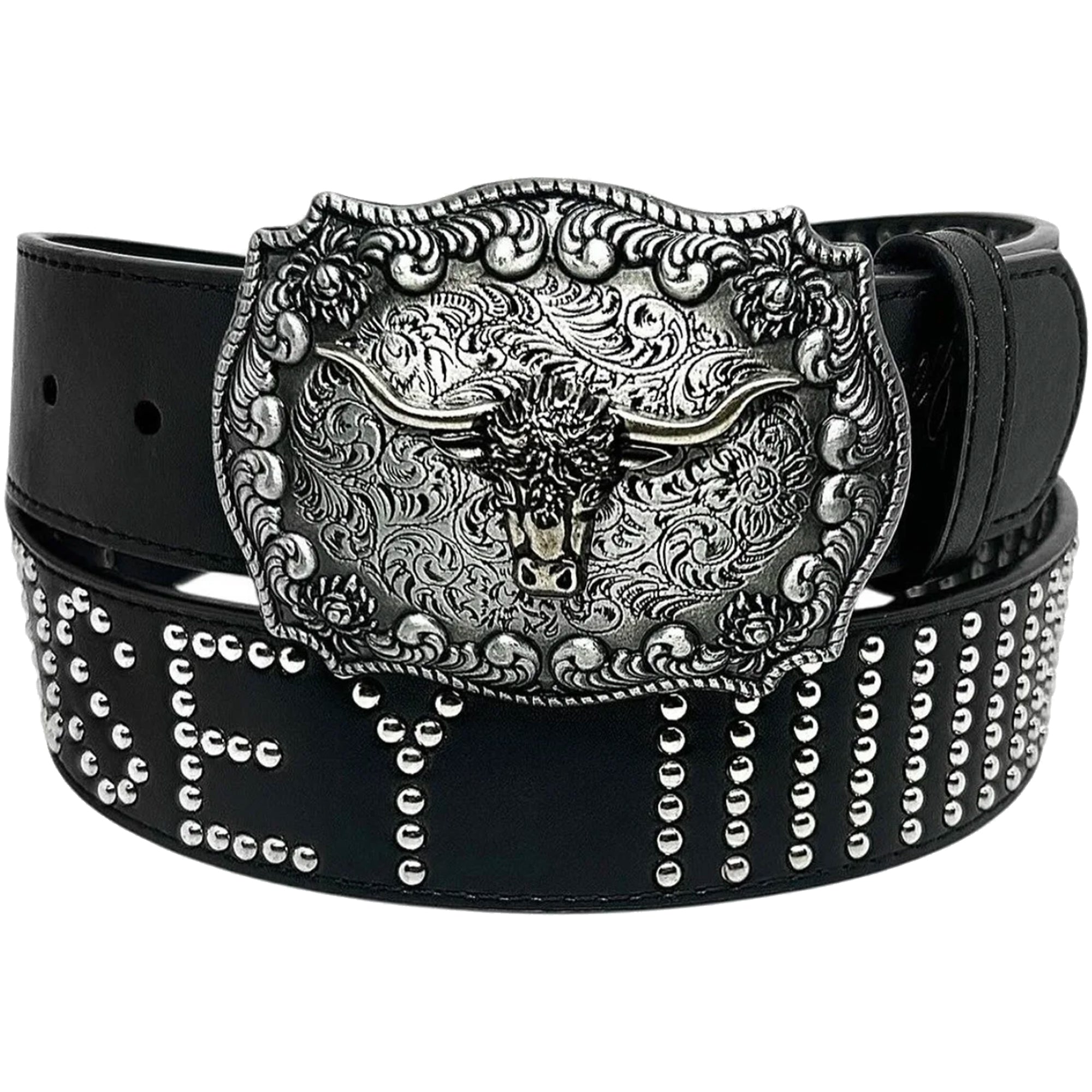 Loosey Interchangable Buckle Belt Black
