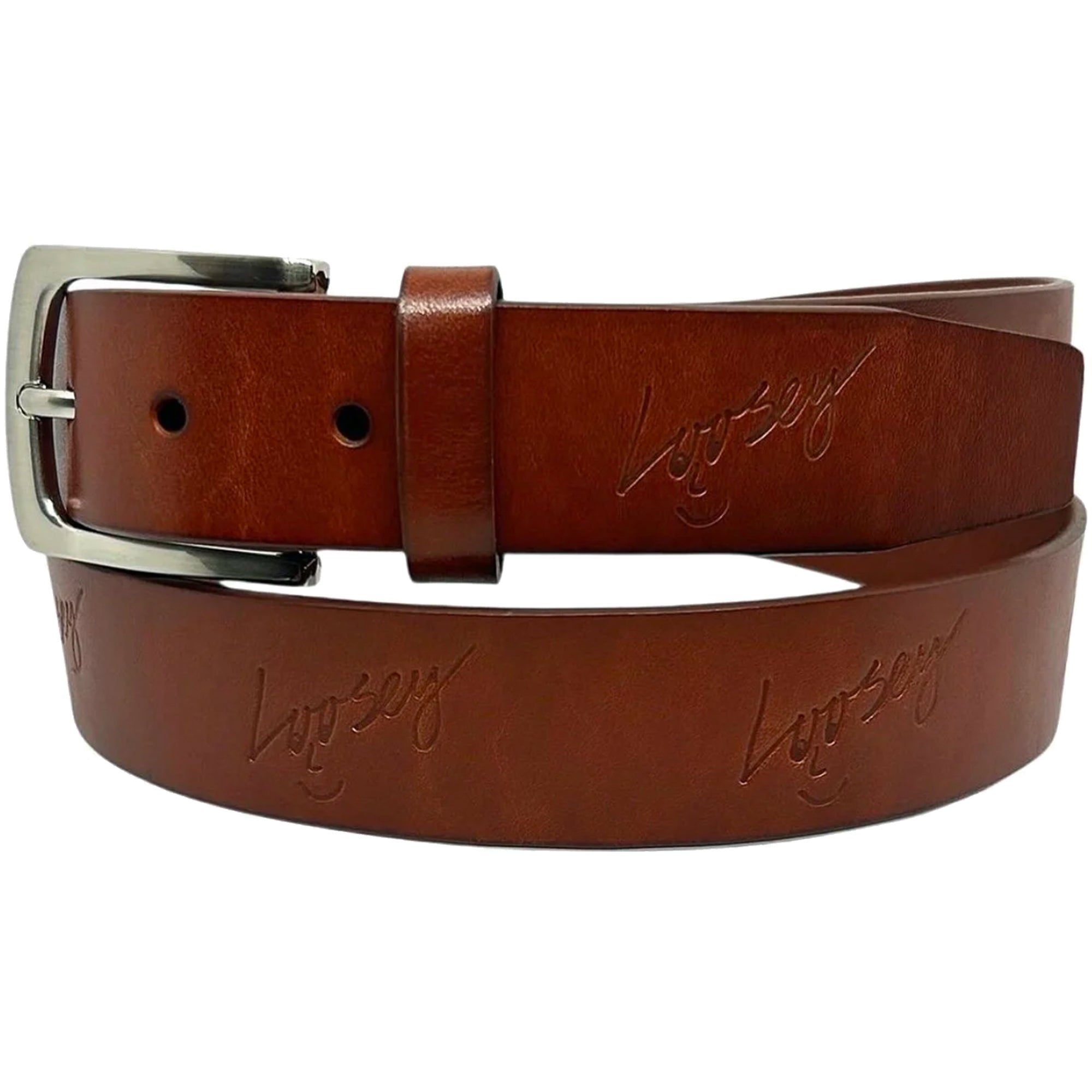 Loosey Premium Leather Belt Brown