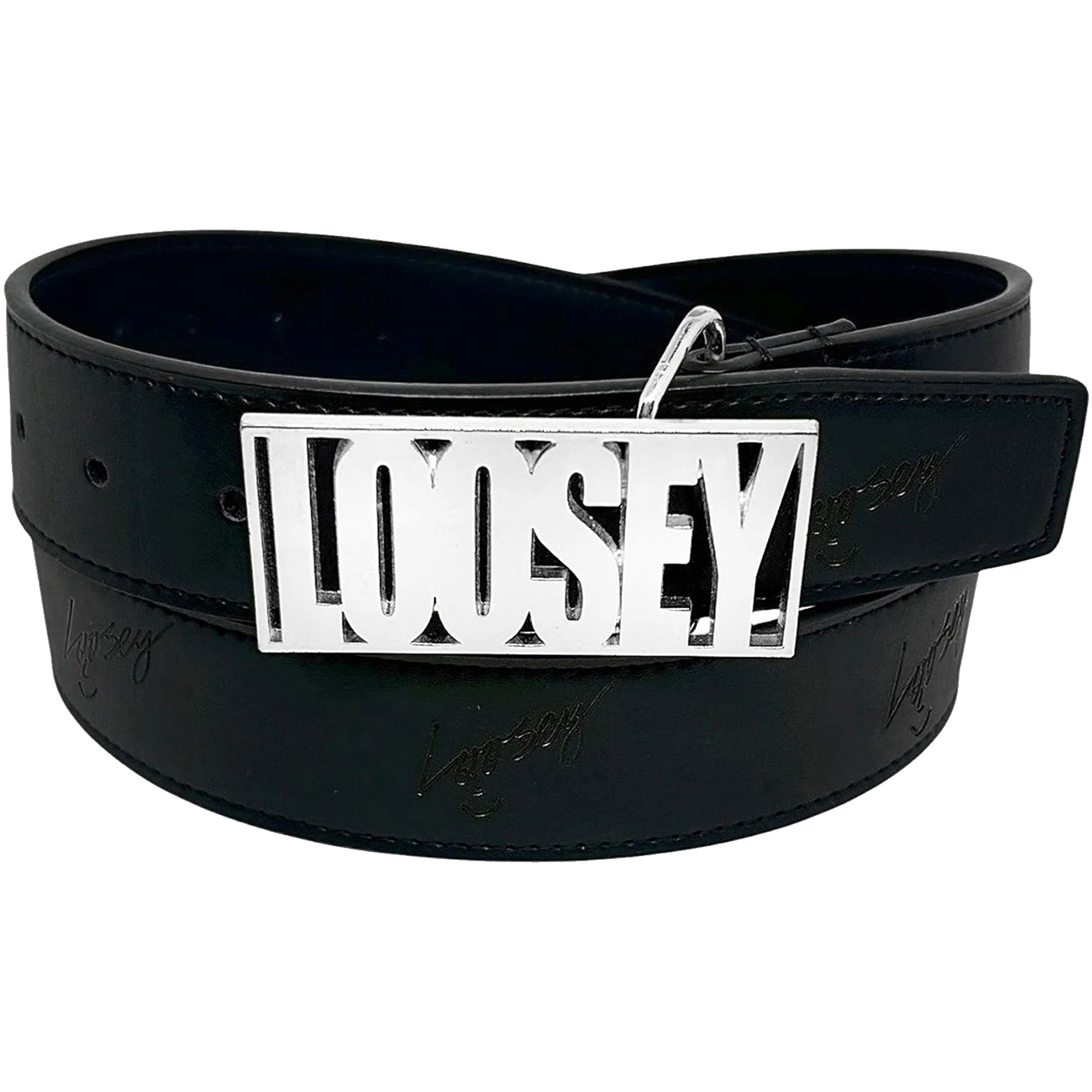 Loosey Bold Buckle Belt Black