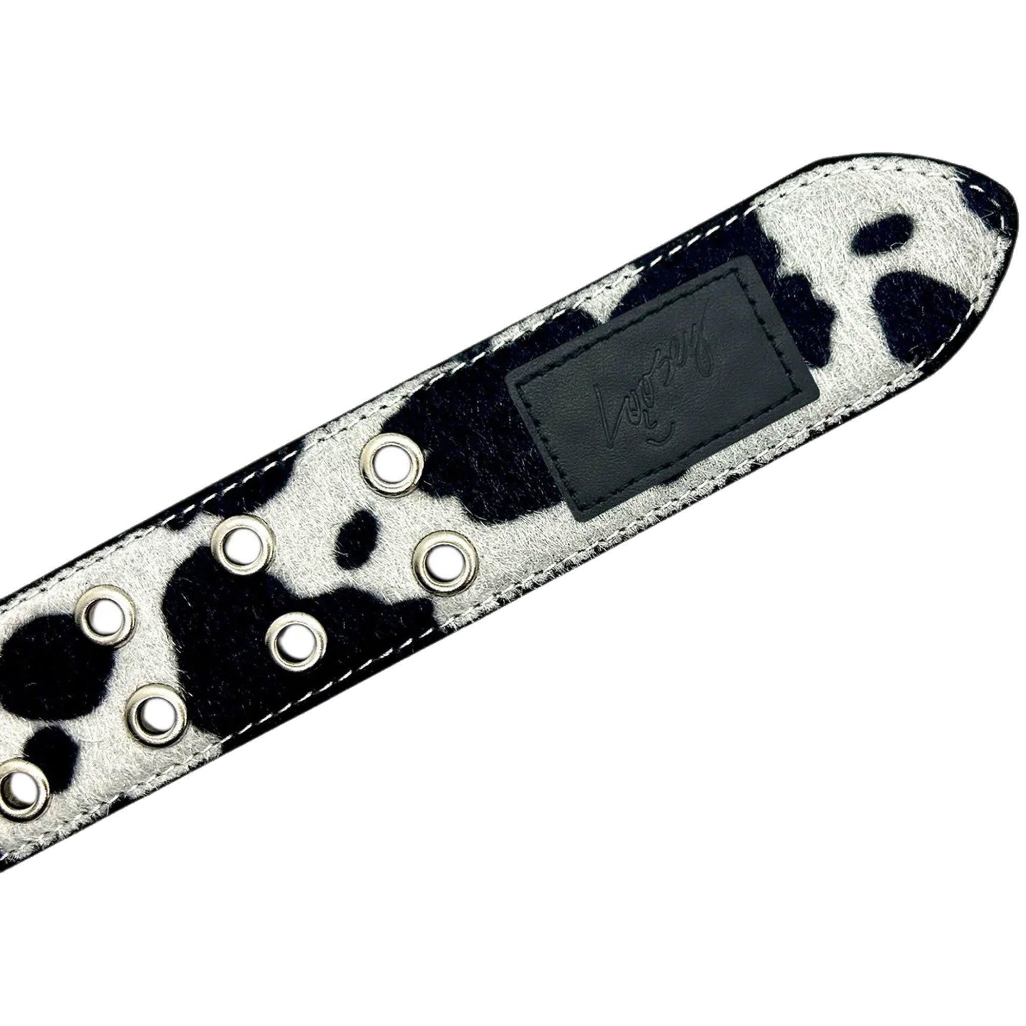 Loosey Moosey Grommet Hole Belt Cow