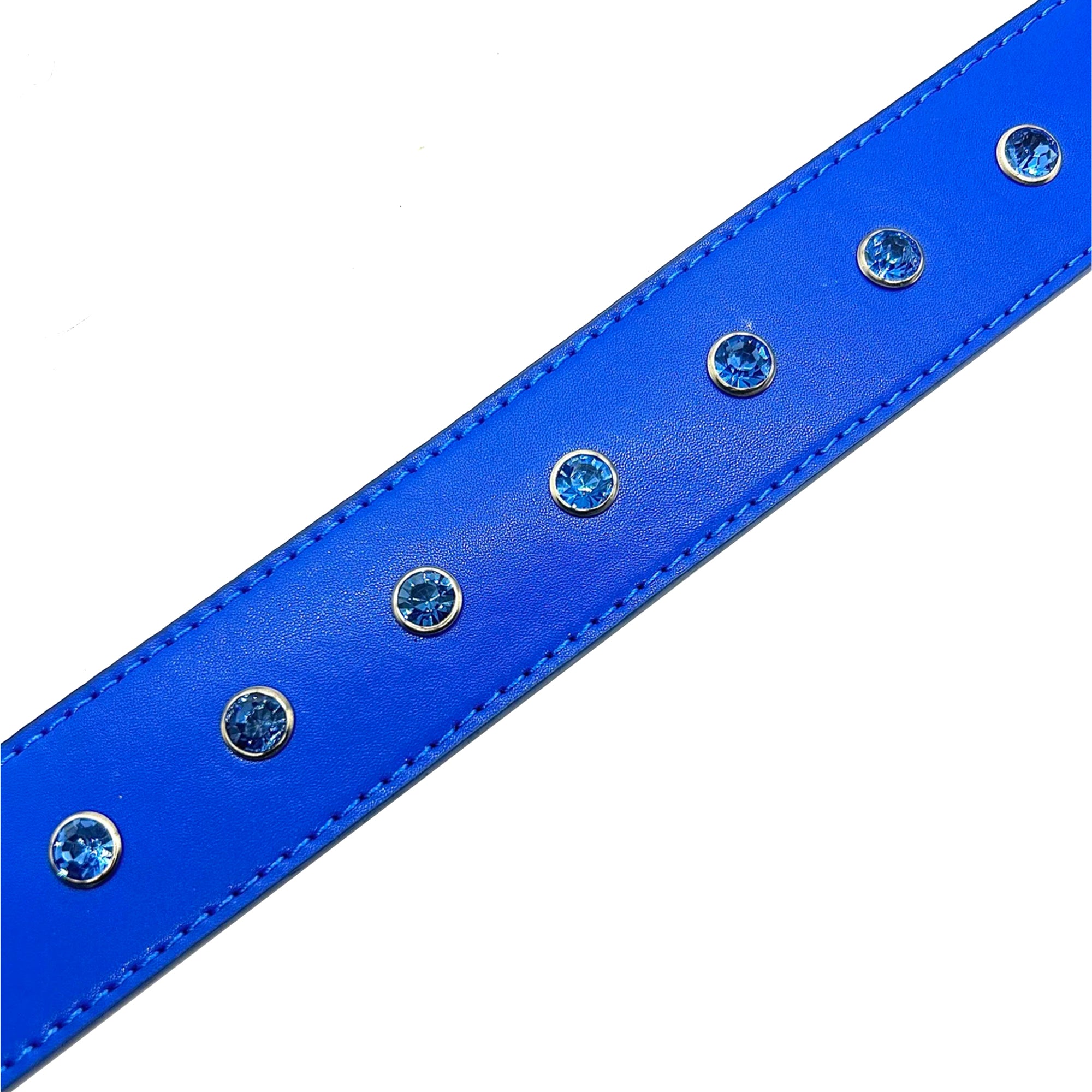 Loosey Rhinestone Belt Royal Blue