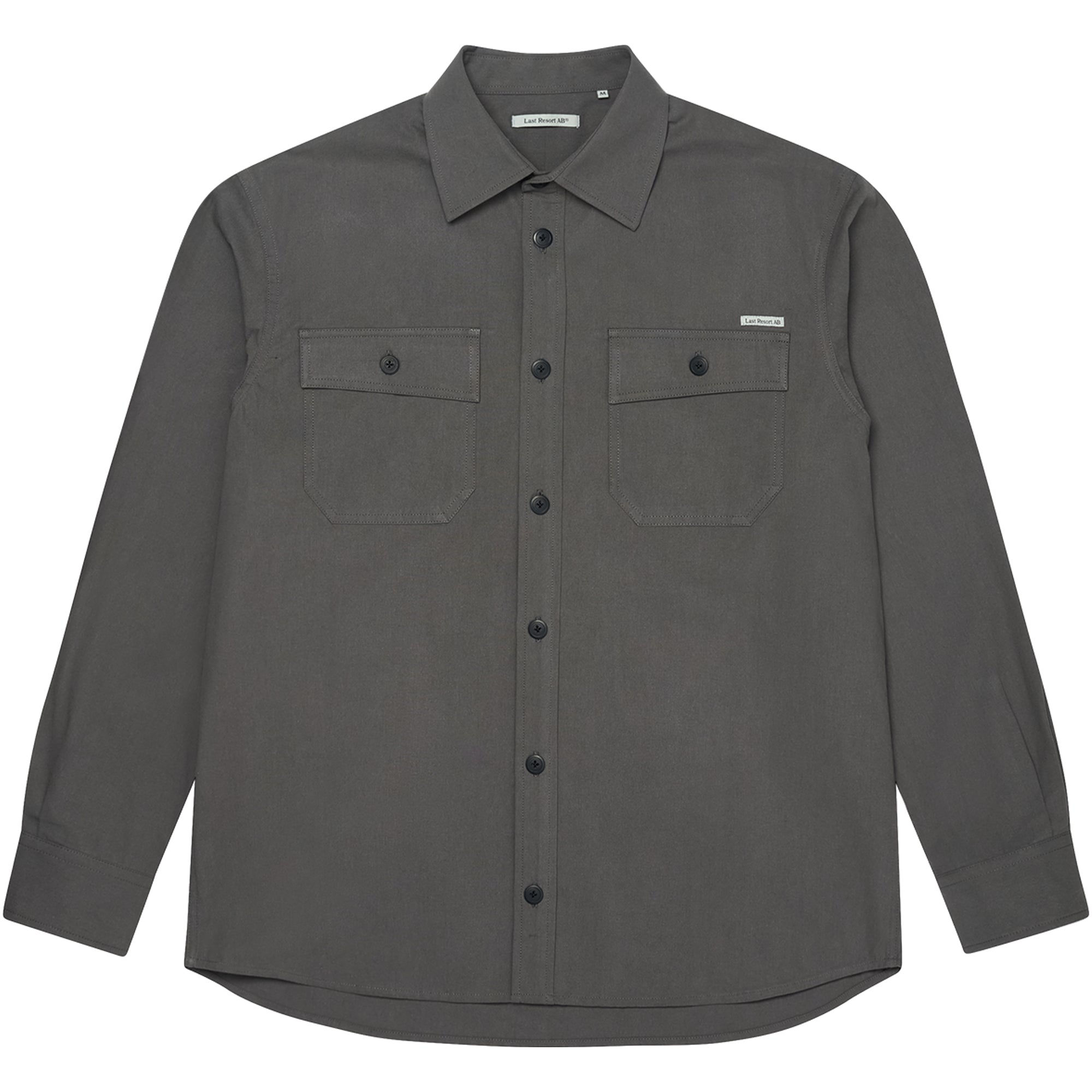 Last Resort AB OG Canvas Shirt Steel Grey