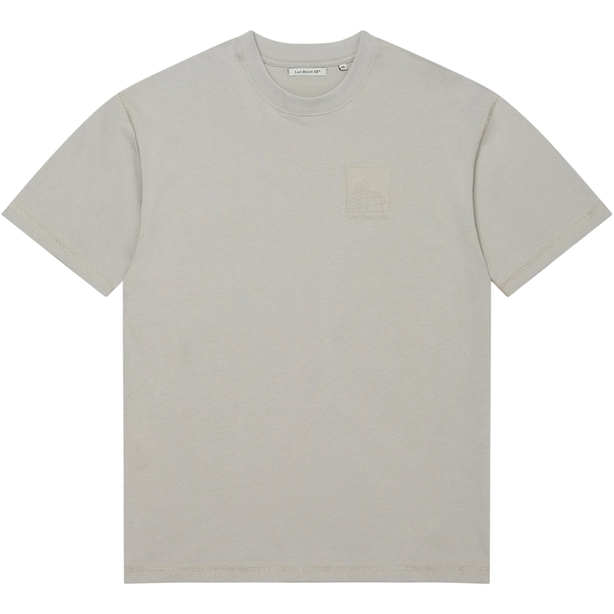 Last Resort AB Little AB Flatlock Tee Warm Grey