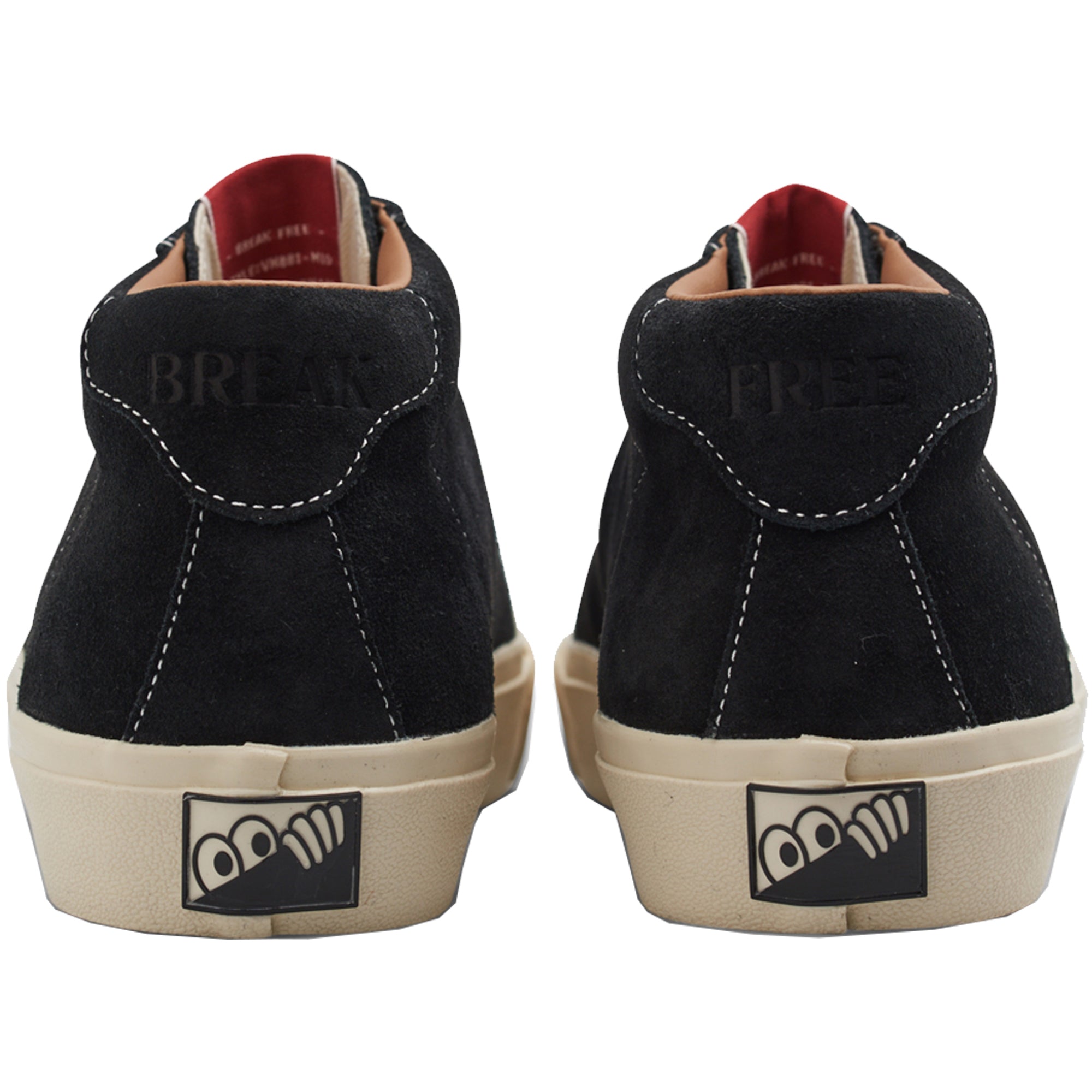 Last Resort AB VM001 MID Suede Shoes Black/White