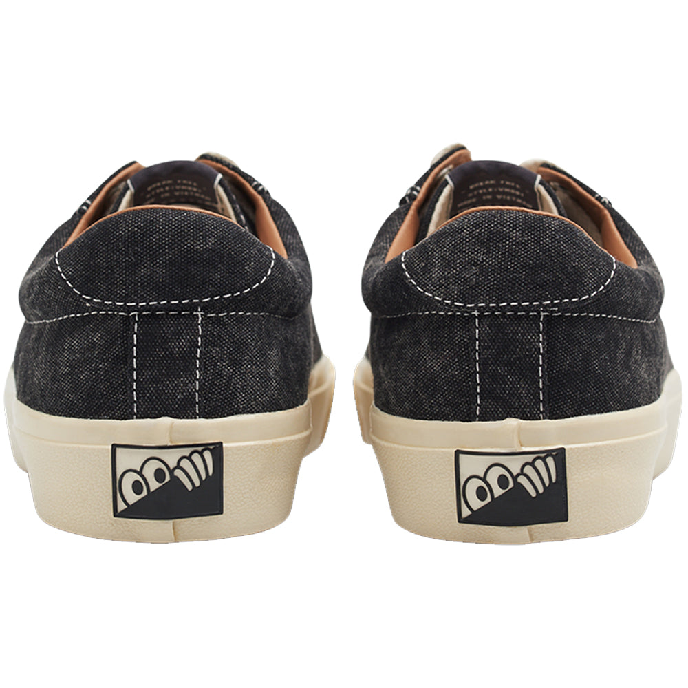 Last Resort AB VM001 LO Canvas Shoes Washed Black/White
