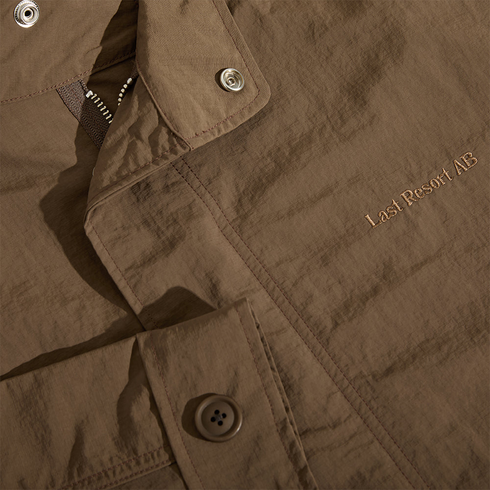Last Resort AB Cropped Parka Brown/Khaki