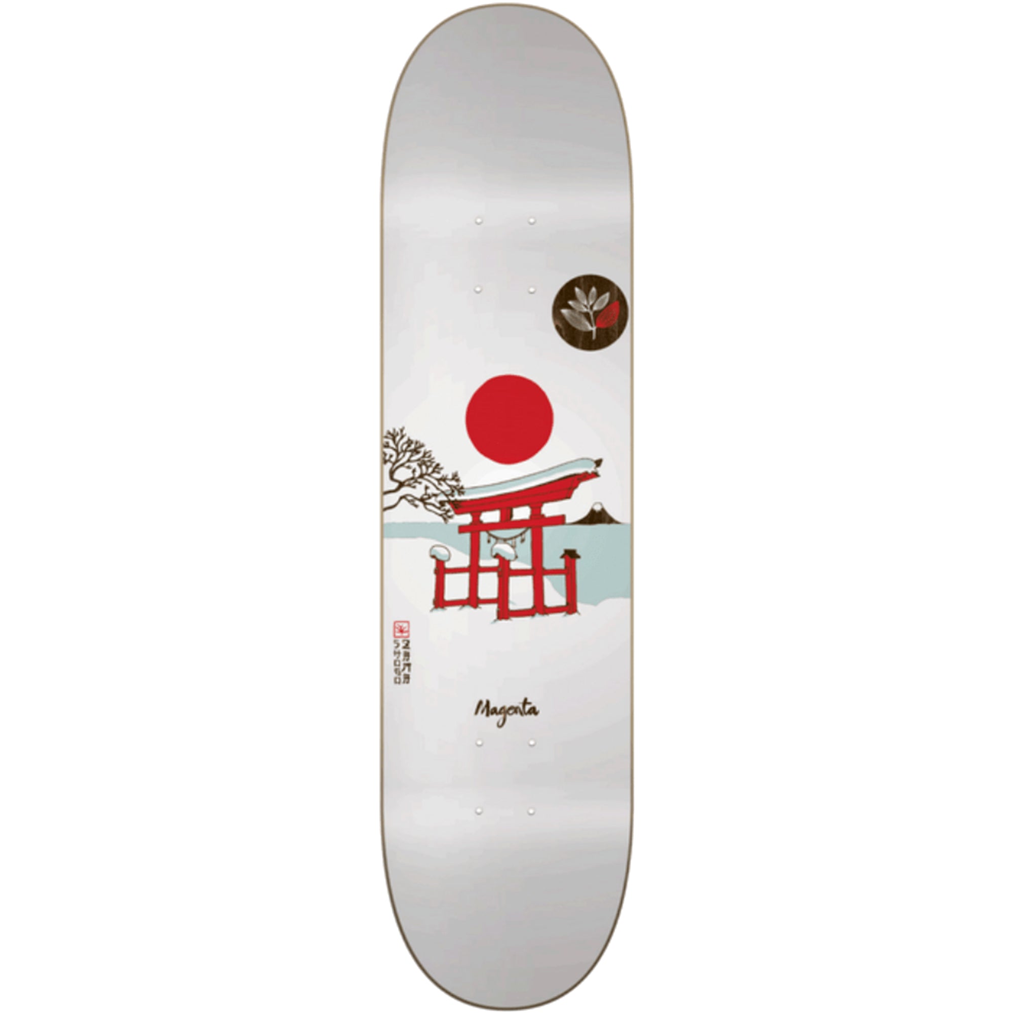 Magenta Shogo Zama Tori Skateboard Deck 8"