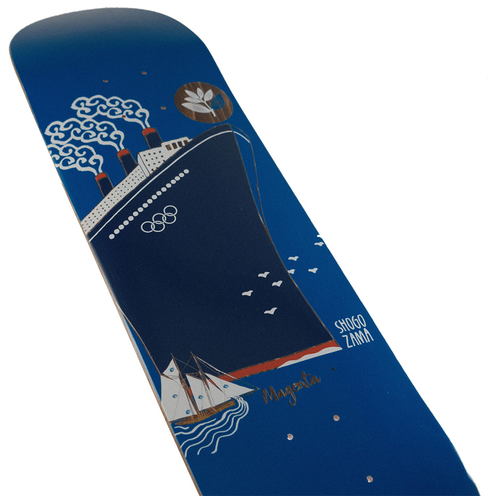 Magenta Shogo Zama Nautic Series Skateboard Deck 8"