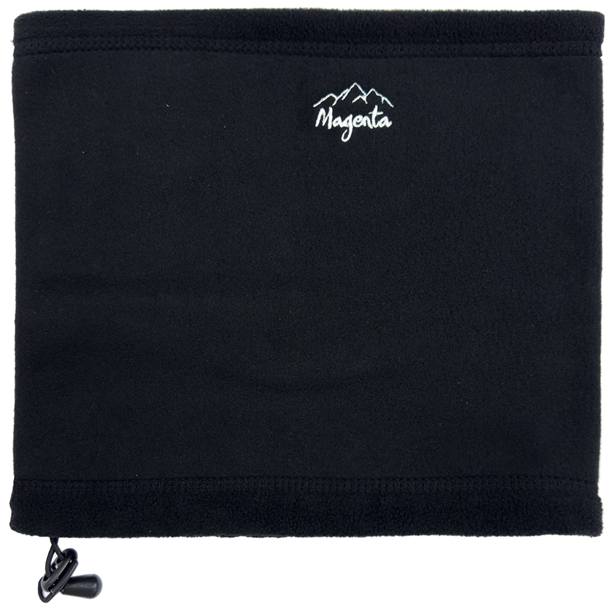 Magenta Magenta Convertible Fleece Beanie Black