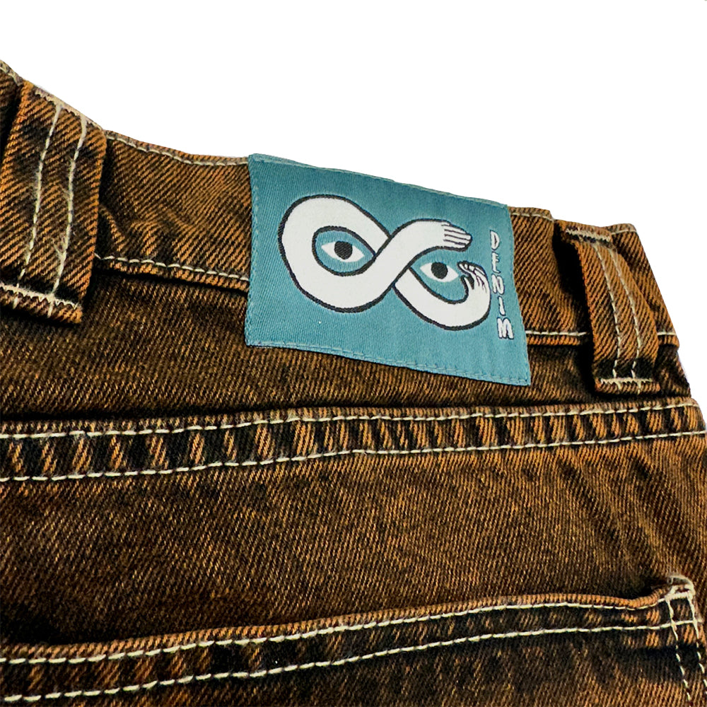 Magenta OG Denim Pants Stitch Bronze Denim
