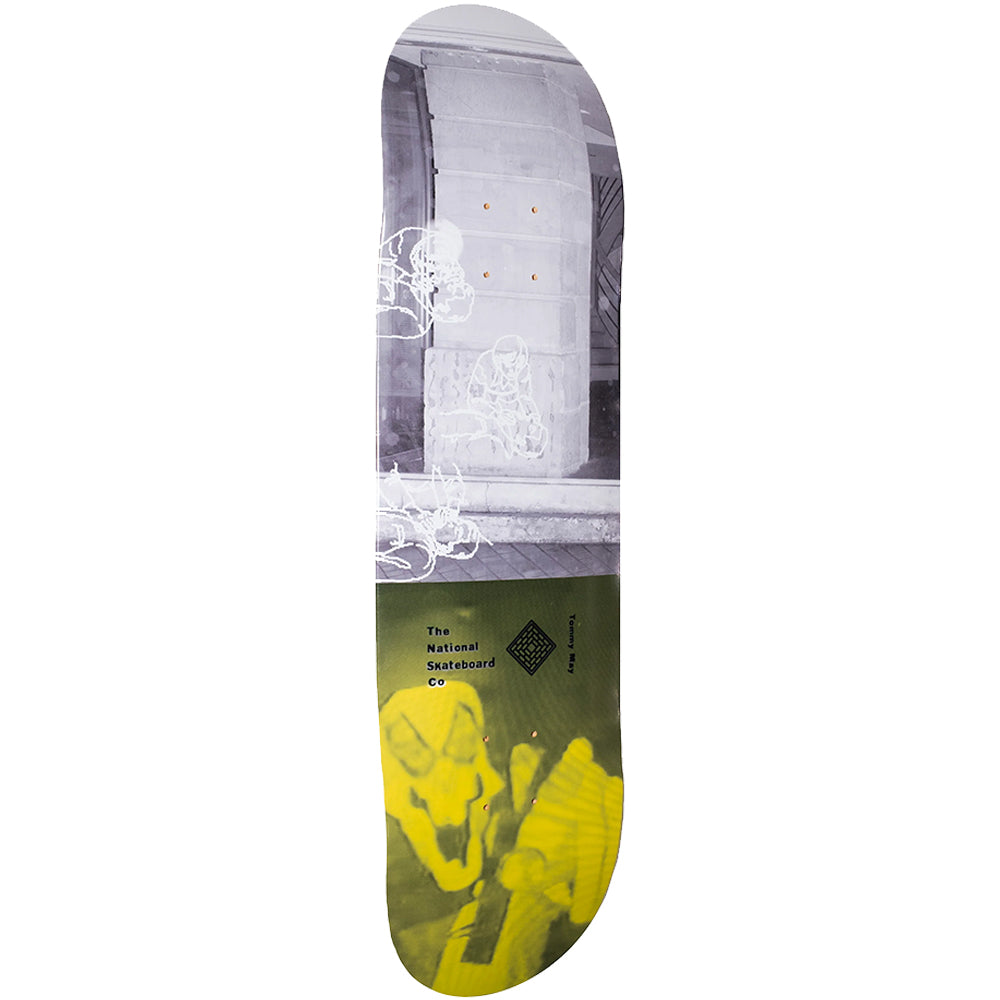 The National Skateboard Co Tommy May Real Bad Time Deck 8.375"