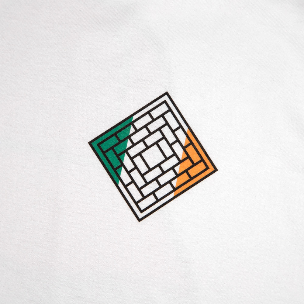The National Skateboard Co Dee Collins Tee White