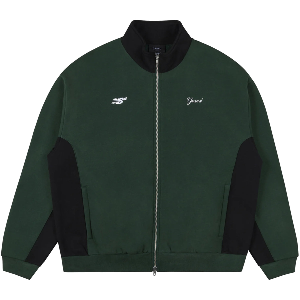 Grand Collection x New Balance Numeric Zip Up Sweatshirt Black/Forest