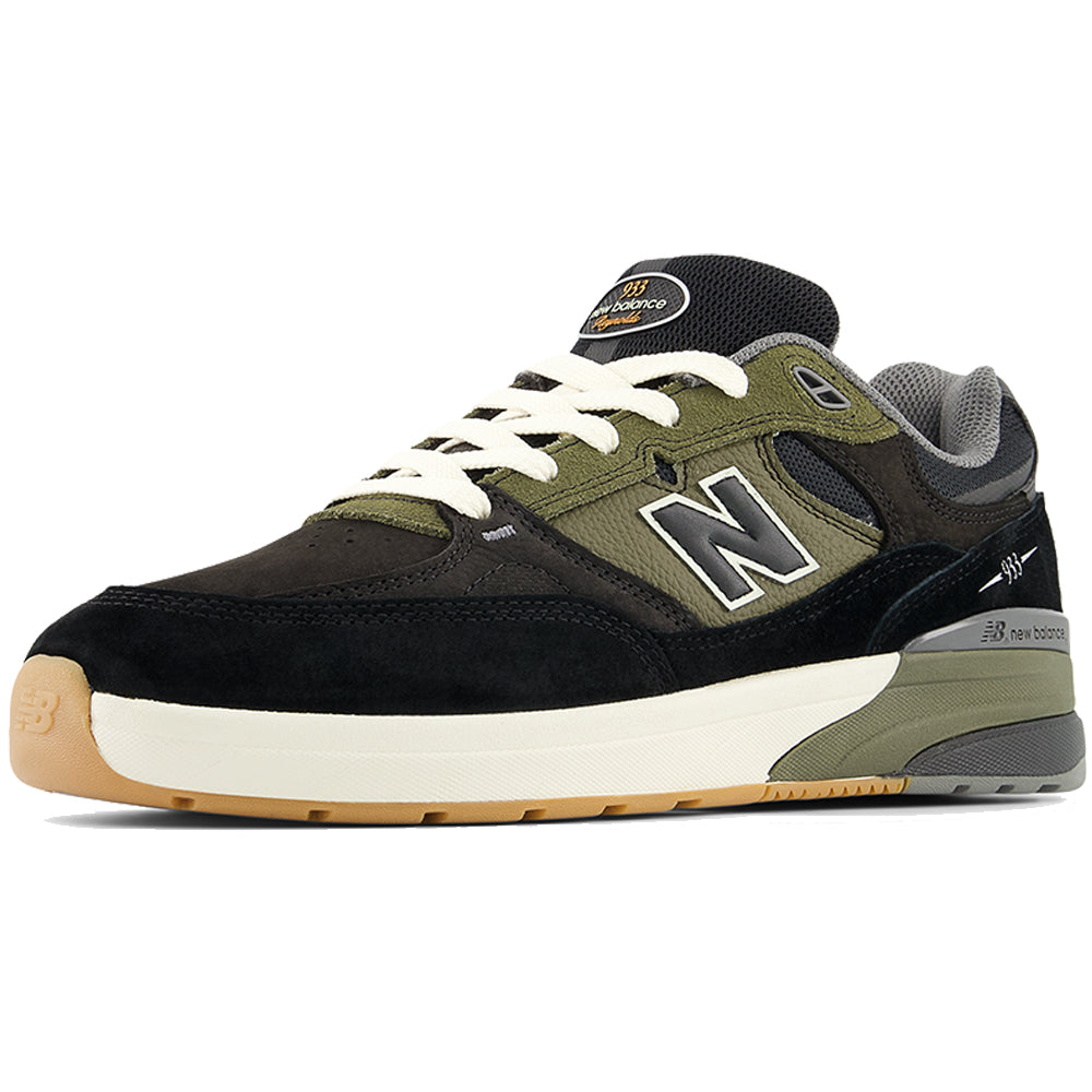 New Balance Numeric Andrew Reynolds 933 Shoes Olive