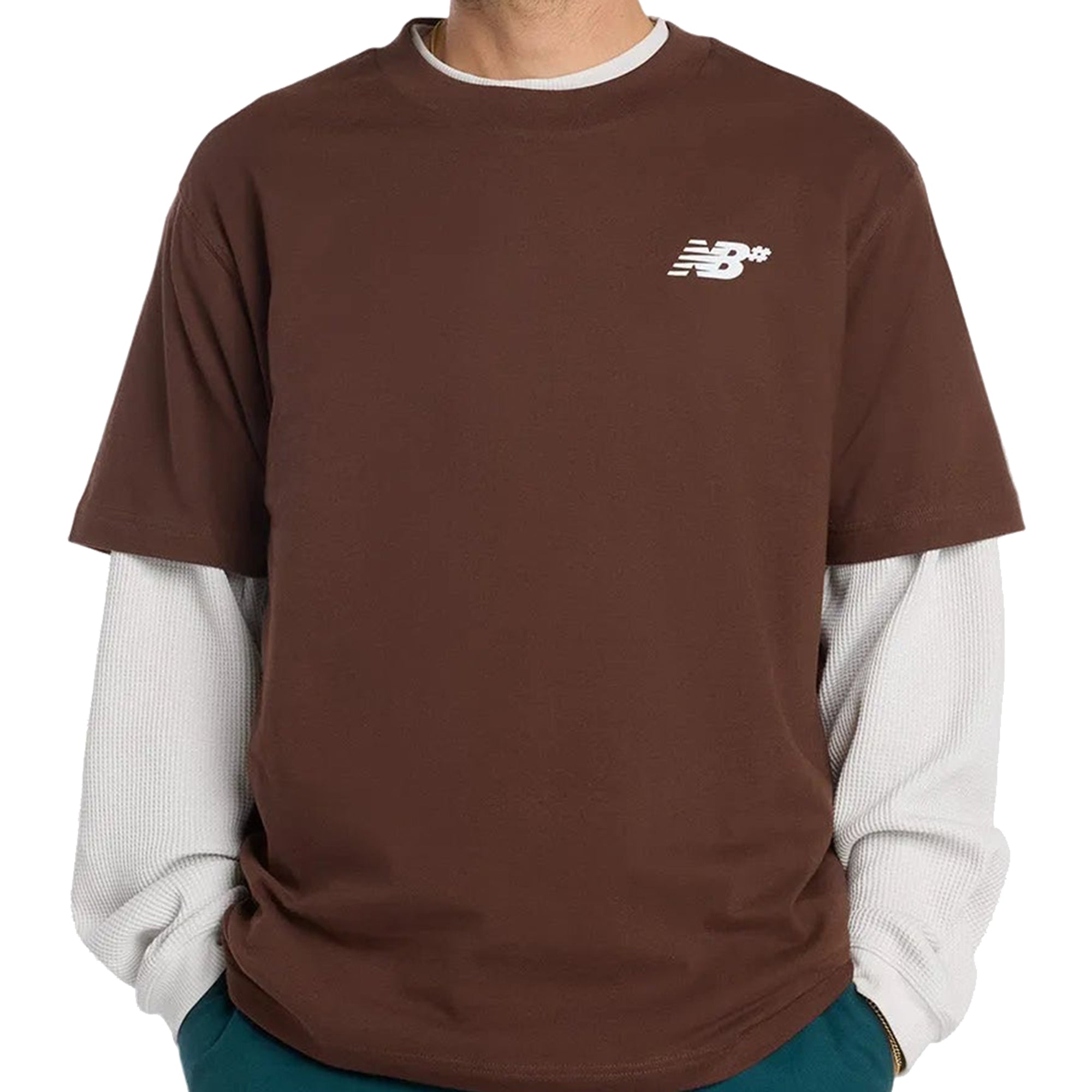 New Balance Numeric Numeric Small Logo T-Shirt Pumpernickel
